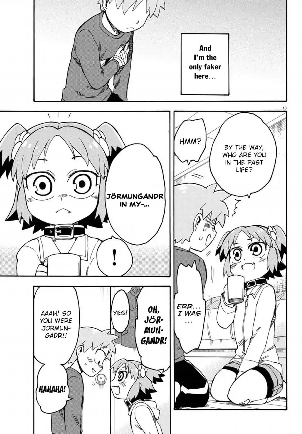 Fenrir-nee-san to Boku Chapter 8 page 14 - Chapter 8: Garmr and Fenrir