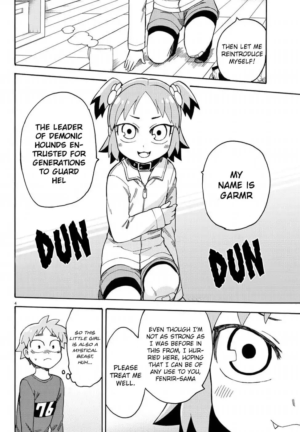 Fenrir-nee-san to Boku Chapter 8 page 5 - Chapter 8: Garmr and Fenrir