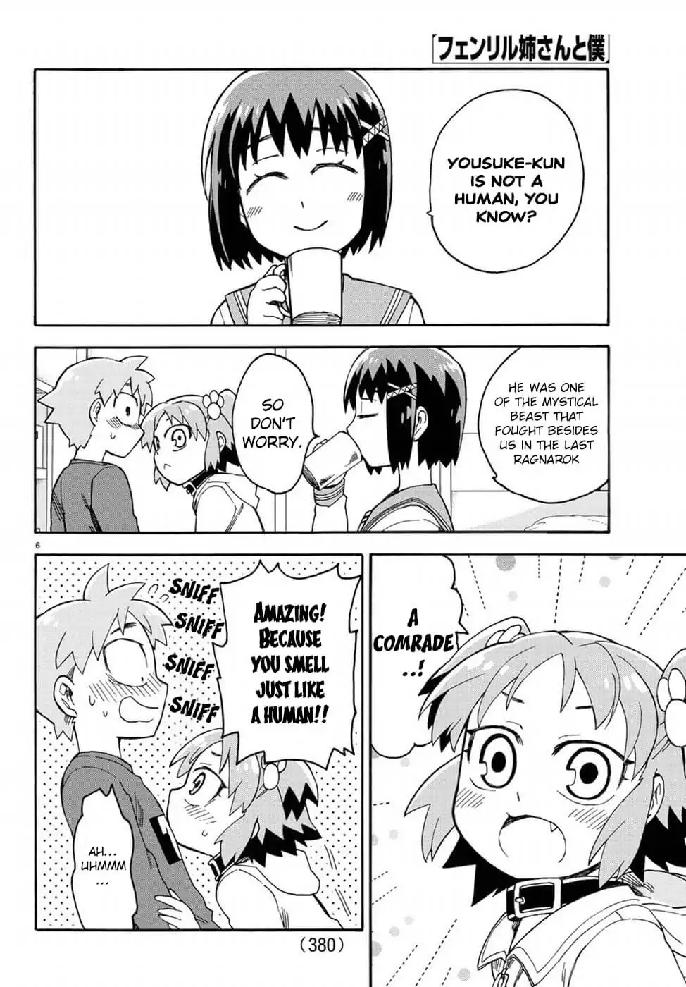 Fenrir-nee-san to Boku Chapter 8 page 7 - Chapter 8: Garmr and Fenrir
