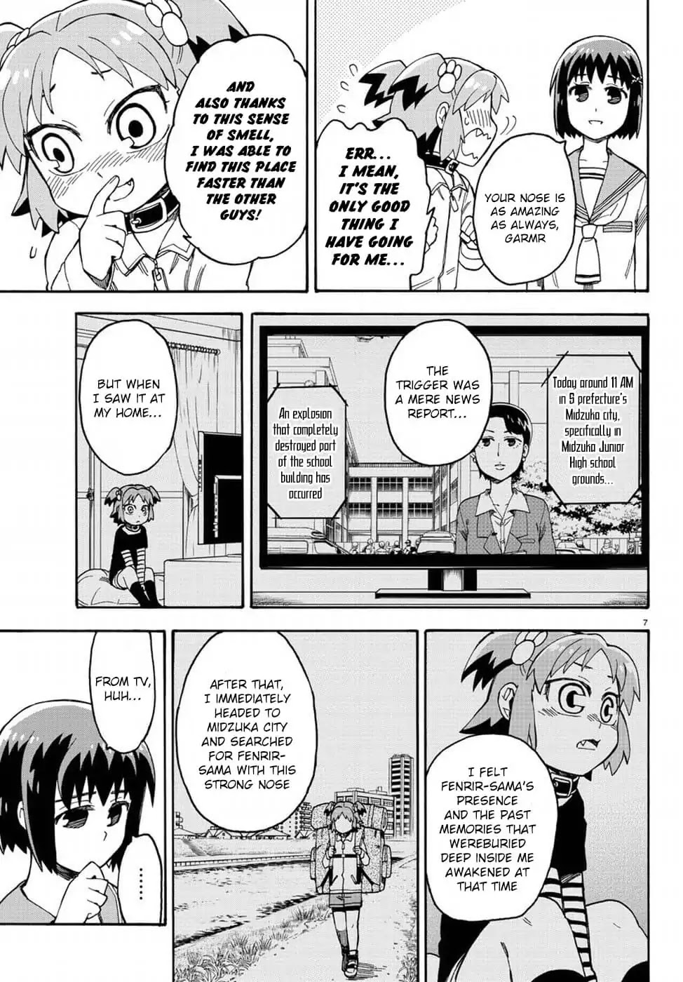 Fenrir-nee-san to Boku Chapter 8 page 8 - Chapter 8: Garmr and Fenrir