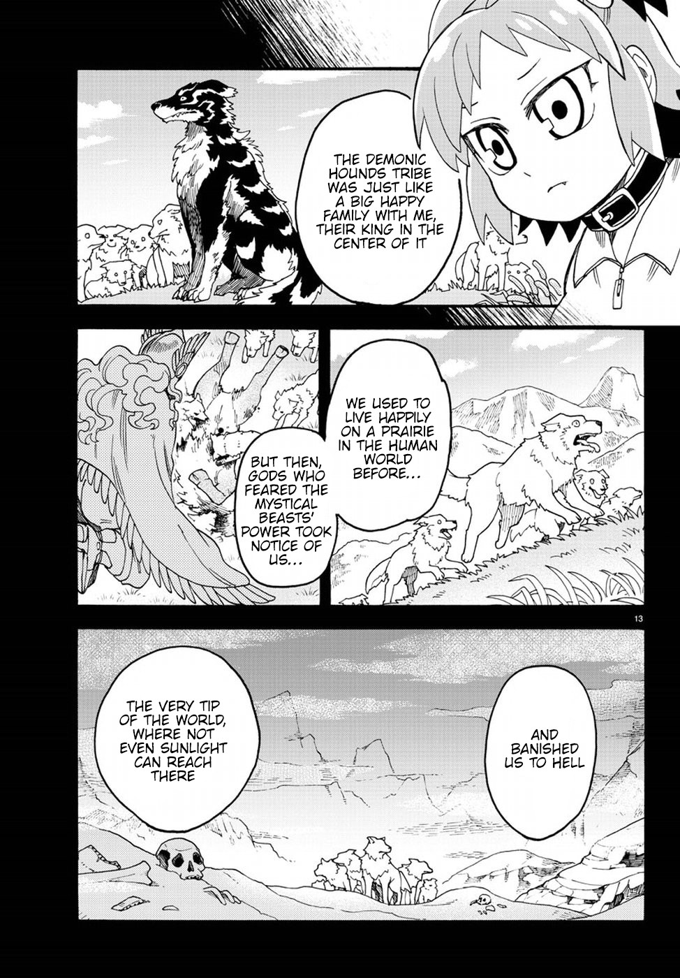 Fenrir-nee-san to Boku Chapter 9 page 14 - Chapter 9: War and Prayer
