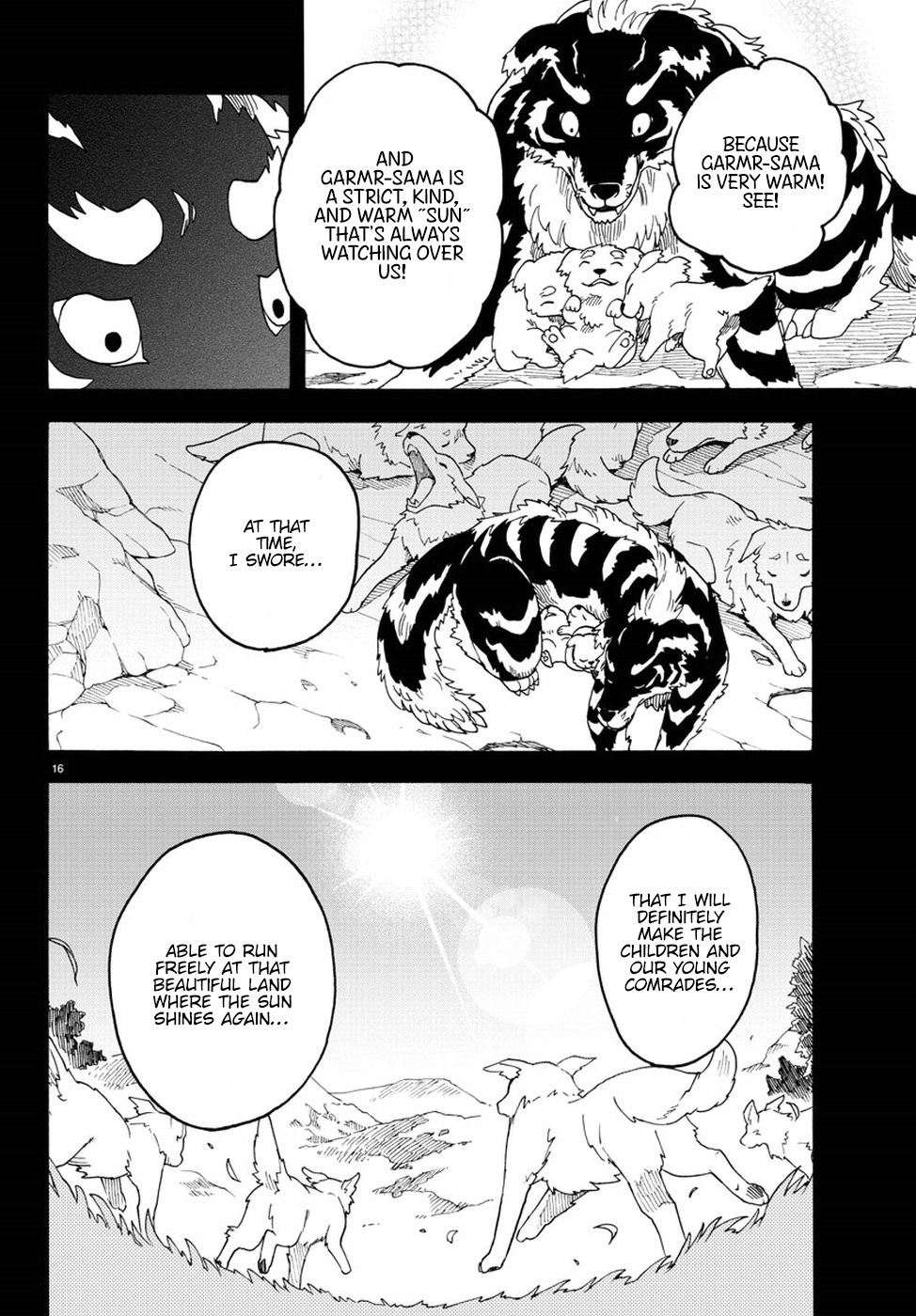 Fenrir-nee-san to Boku Chapter 9 page 17 - Chapter 9: War and Prayer