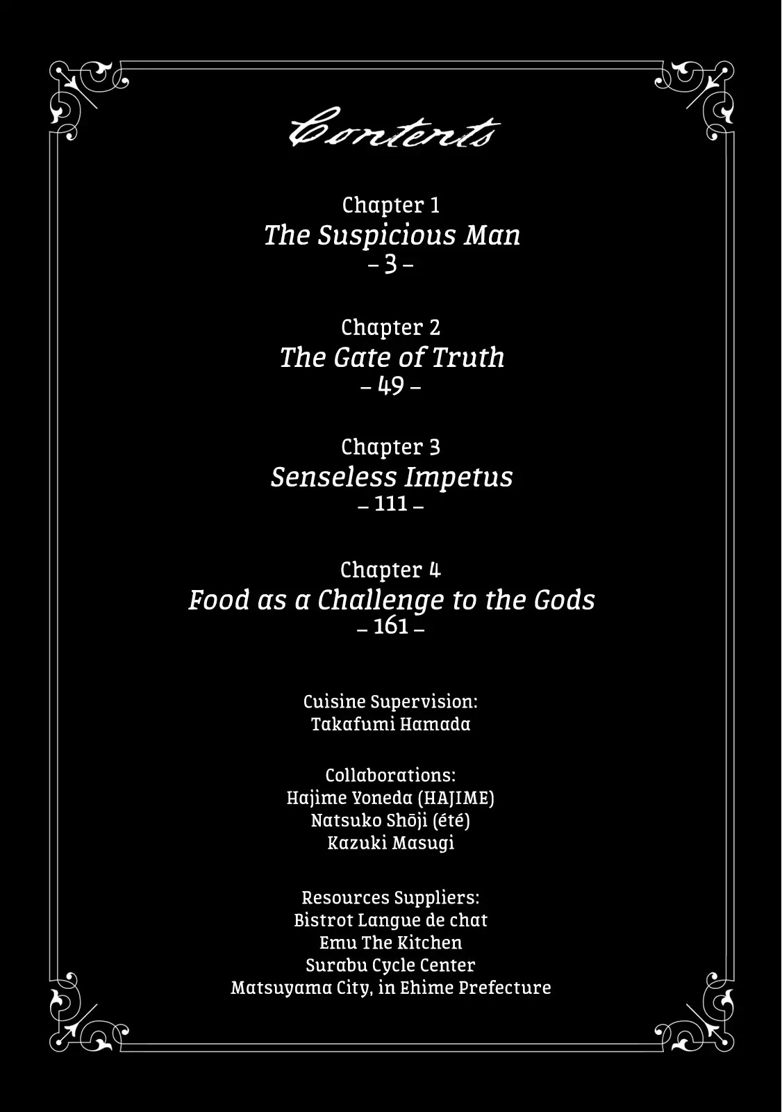 Fermat's Cuisine Chapter 1 page 4 - Chapter 1: The Suspicious Man