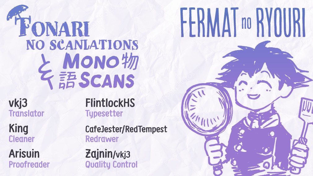 Fermat's Cuisine Chapter 2 page 63 - Chapter 2: The Gate of Truth