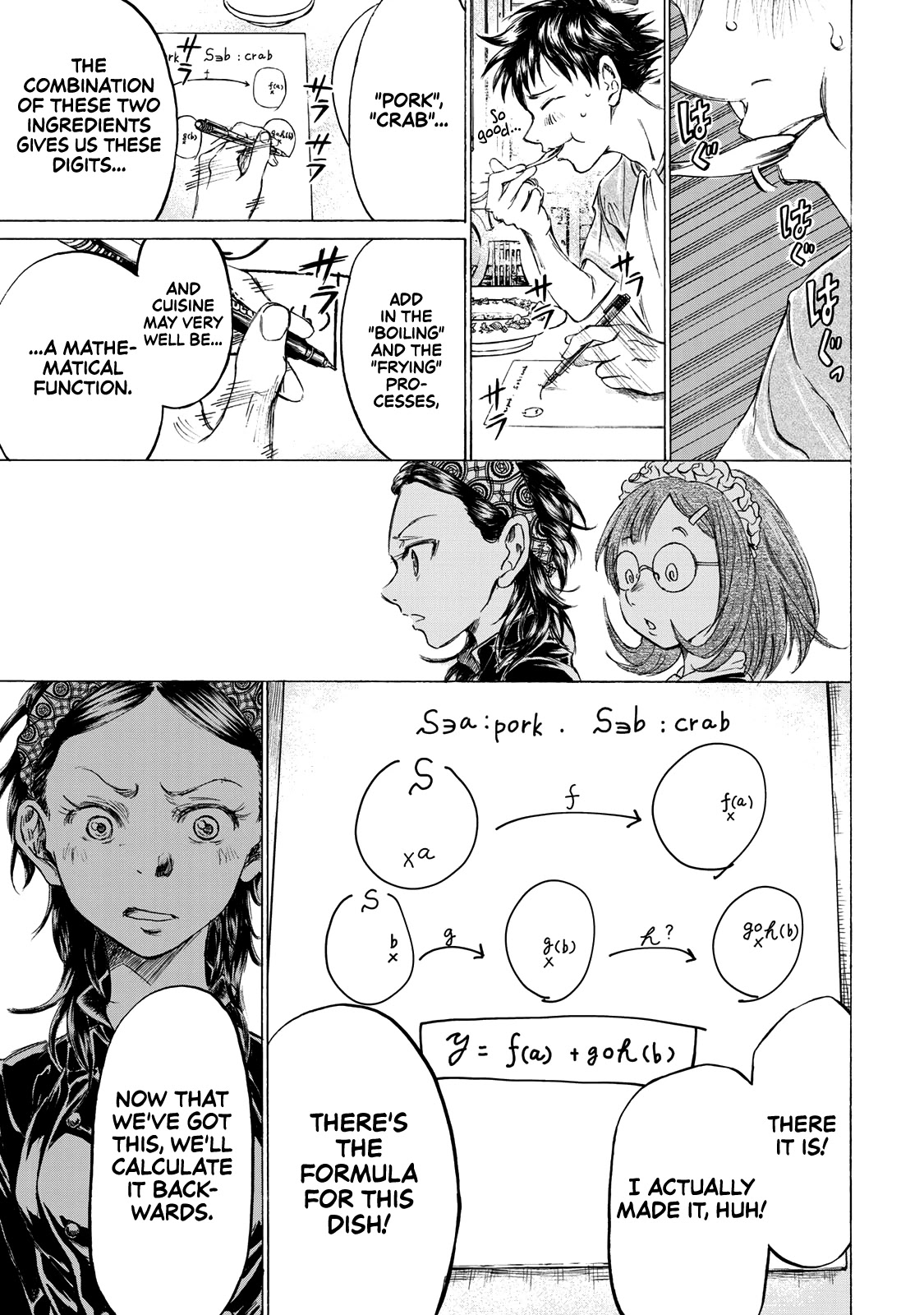 Fermat's Cuisine Chapter 3 page 36 - Chapter 3: Senseless Impetus