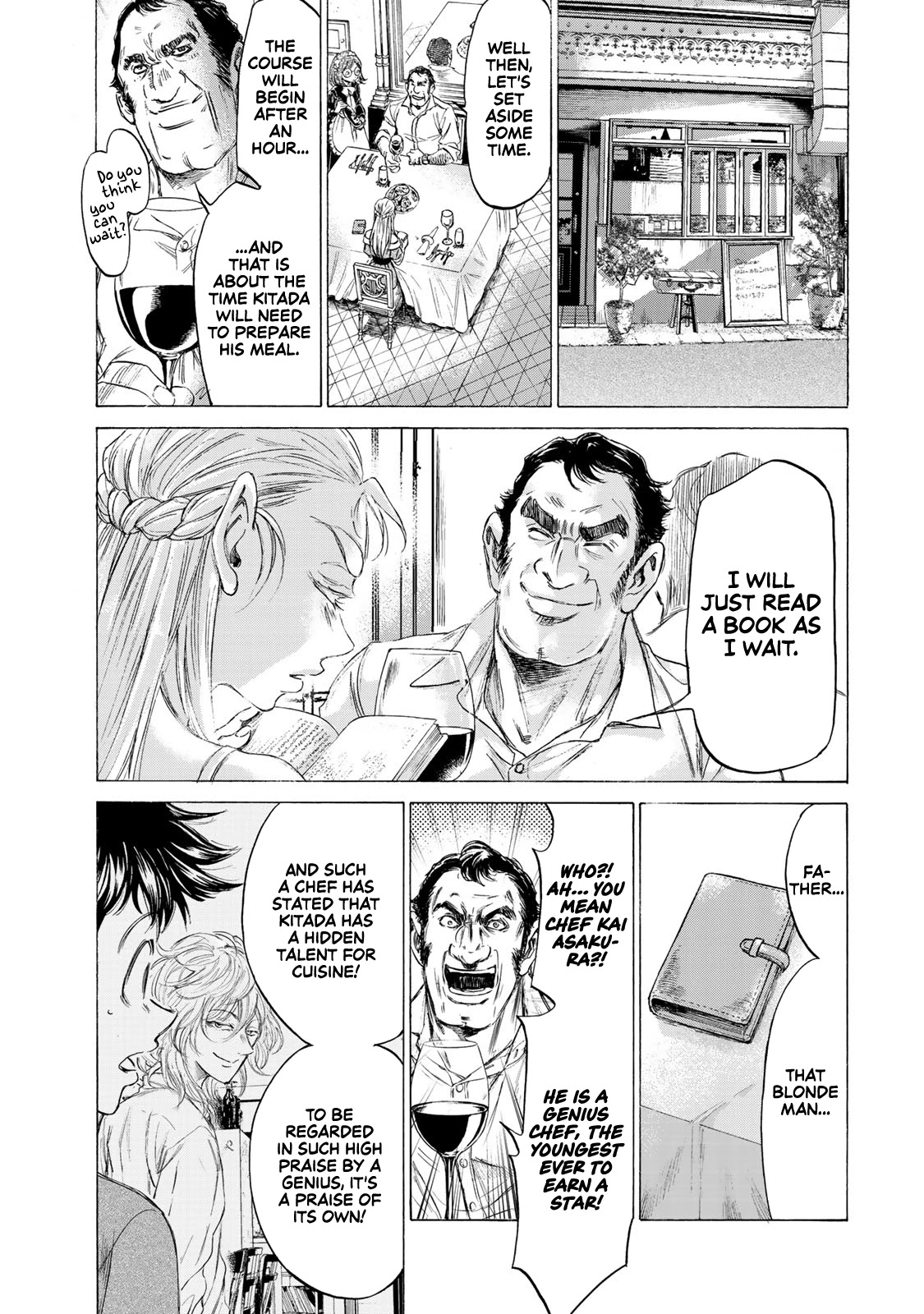 Fermat's Cuisine Chapter 4 page 11 - Chapter 4: Food as a Challenge to the Gods