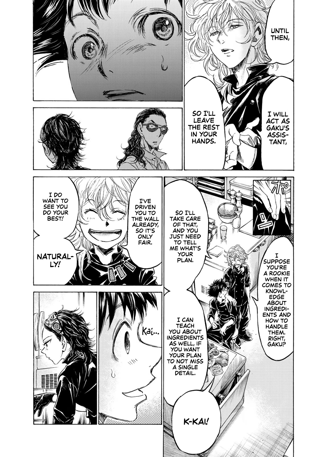 Fermat's Cuisine Chapter 4 page 15 - Chapter 4: Food as a Challenge to the Gods