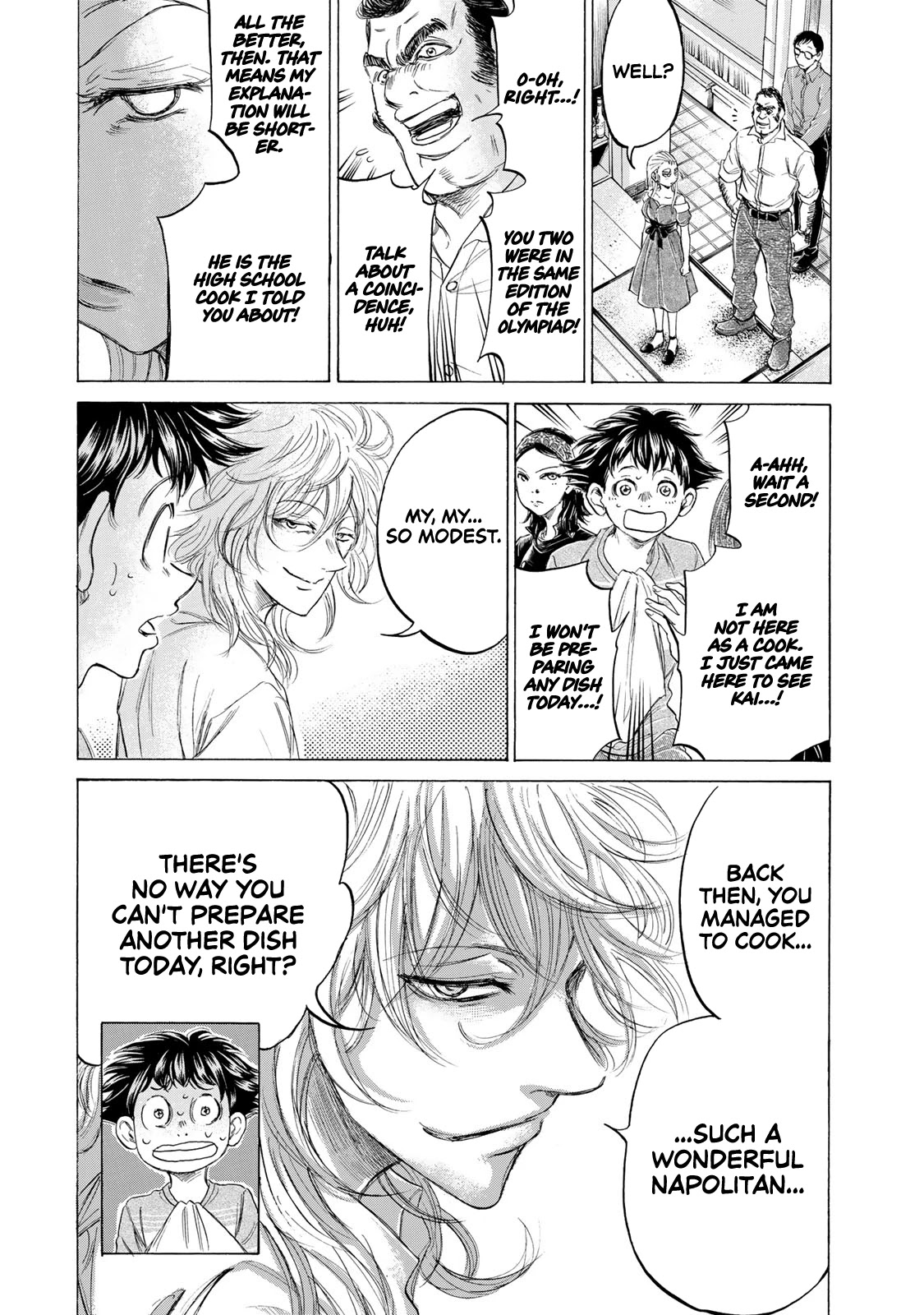 Fermat's Cuisine Chapter 4 page 2 - Chapter 4: Food as a Challenge to the Gods