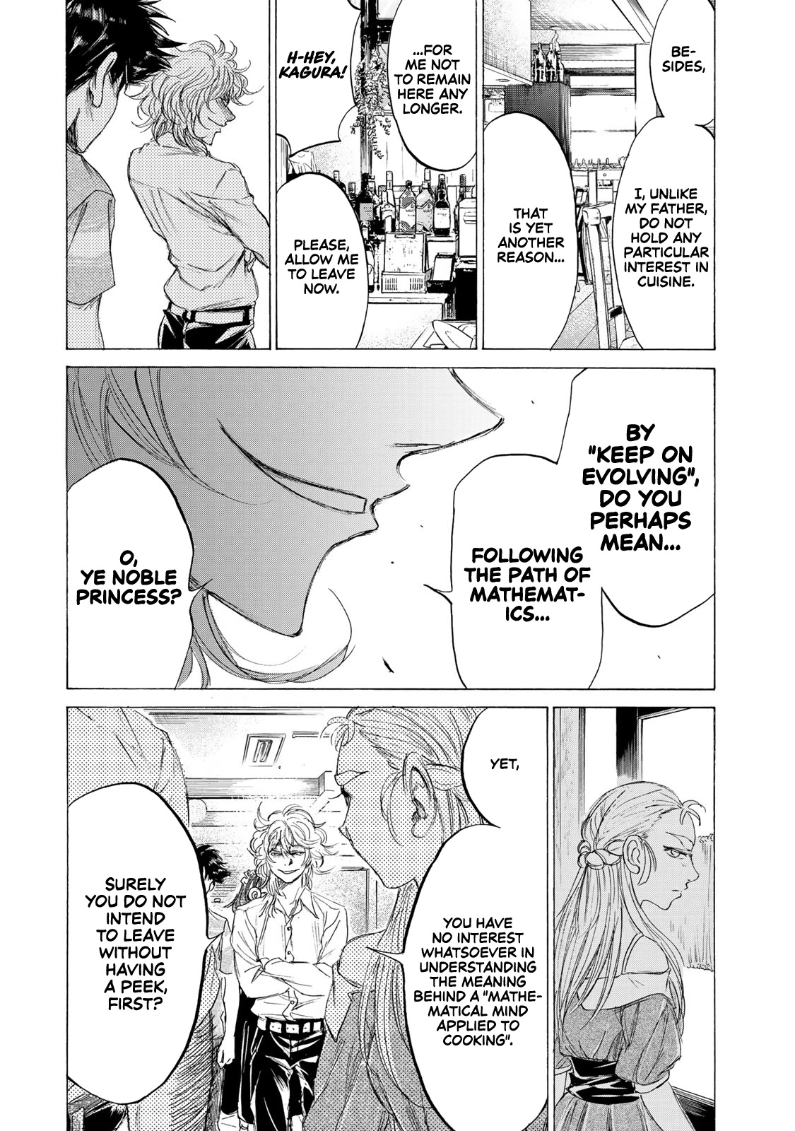 Fermat's Cuisine Chapter 4 page 8 - Chapter 4: Food as a Challenge to the Gods