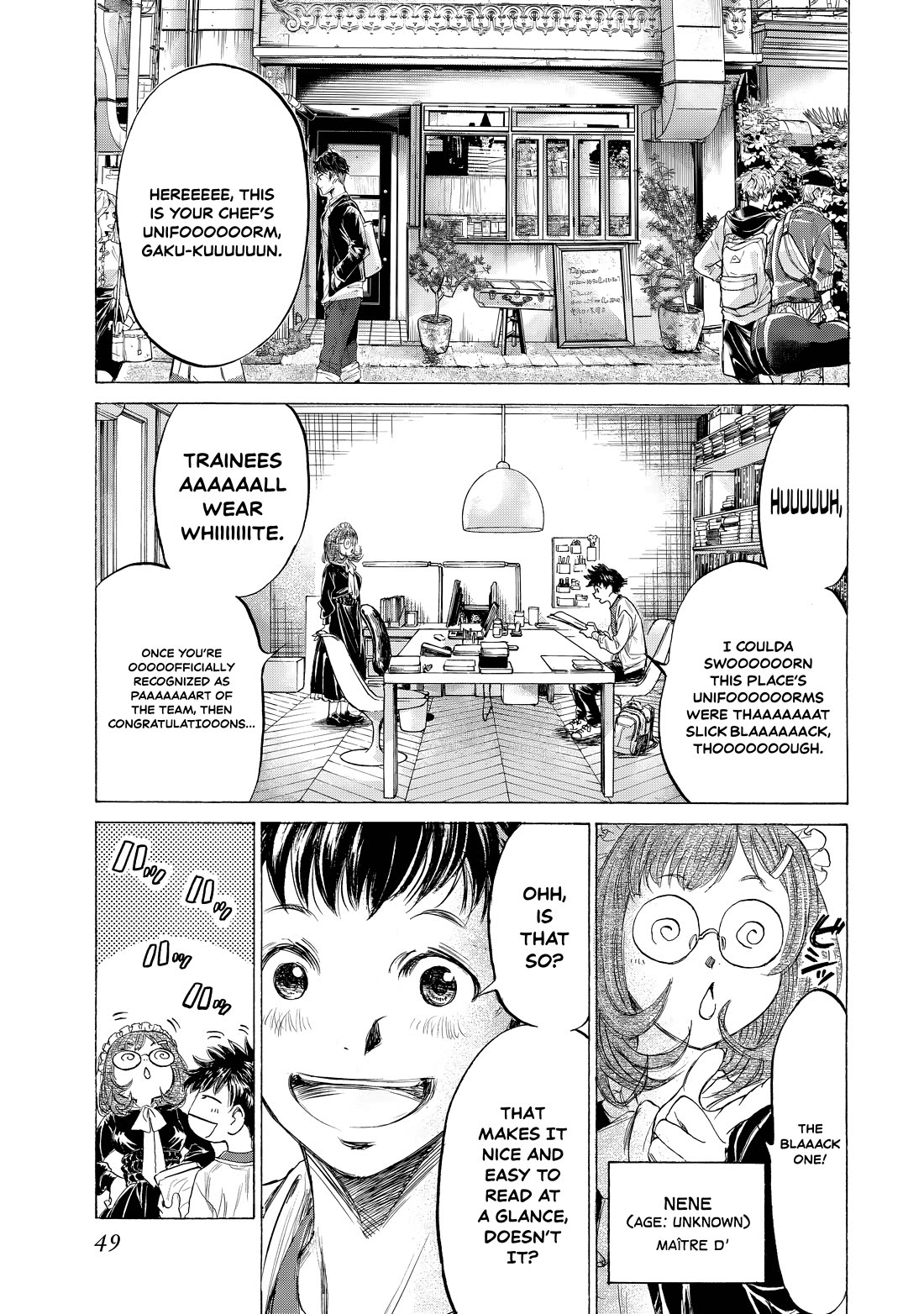 Fermat's Cuisine Chapter 6 page 3 - Chapter 6: The Kitchen Scene