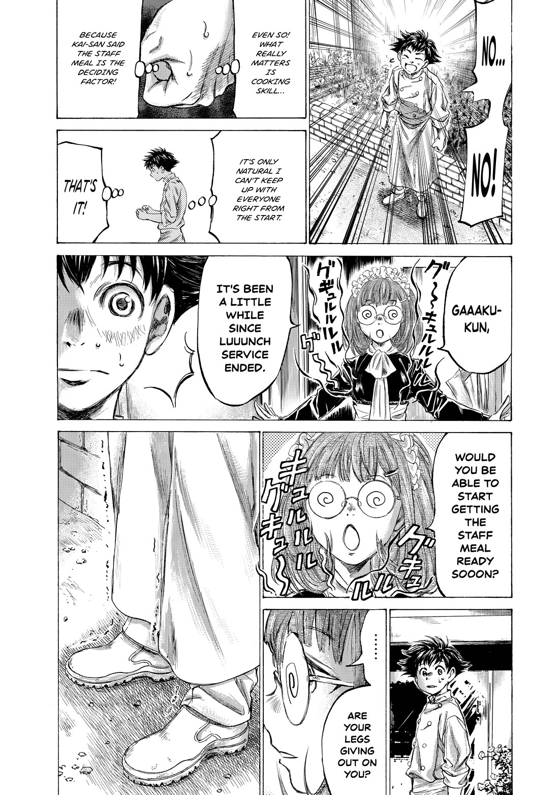 Fermat's Cuisine Chapter 6 page 35 - Chapter 6: The Kitchen Scene