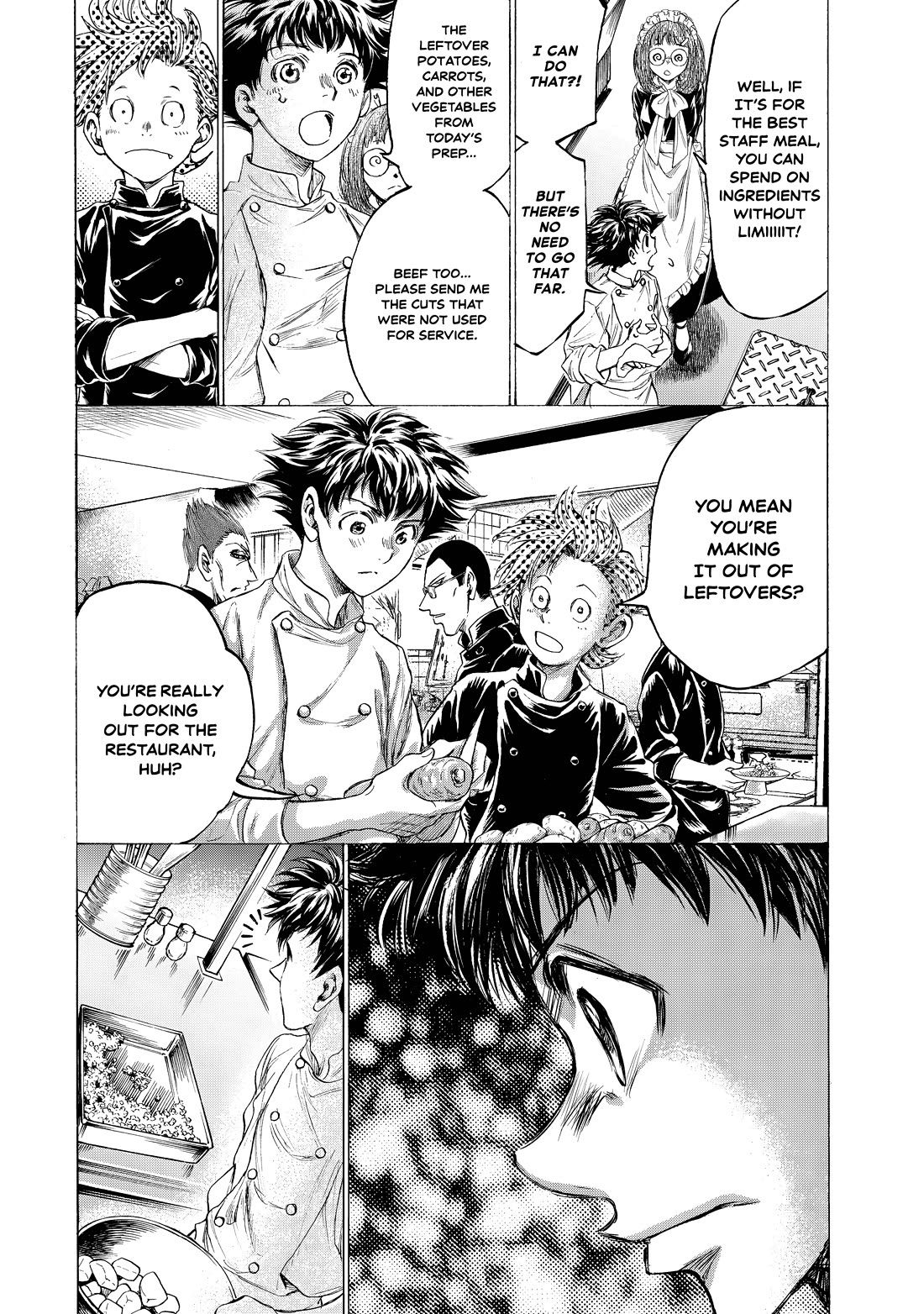 Fermat's Cuisine Chapter 6 page 40 - Chapter 6: The Kitchen Scene