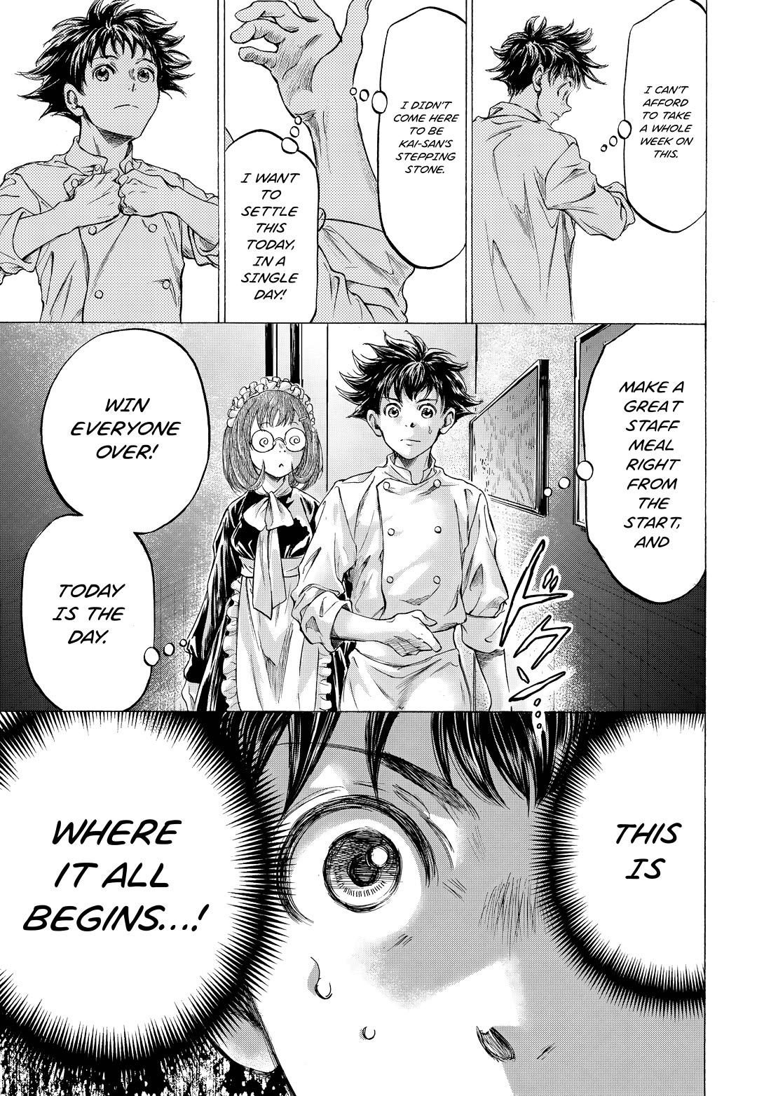 Fermat's Cuisine Chapter 6 page 7 - Chapter 6: The Kitchen Scene