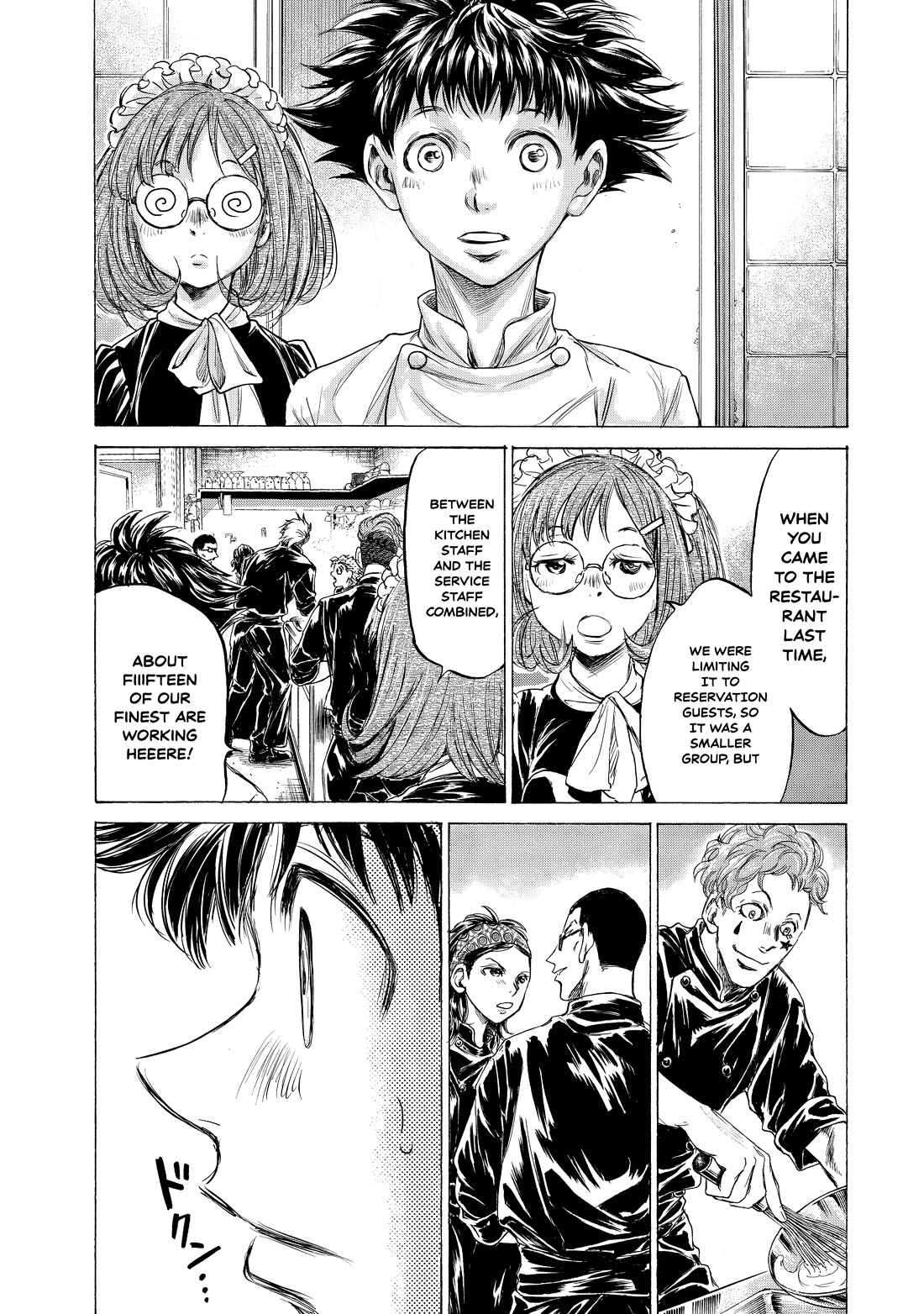 Fermat's Cuisine Chapter 6 page 9 - Chapter 6: The Kitchen Scene