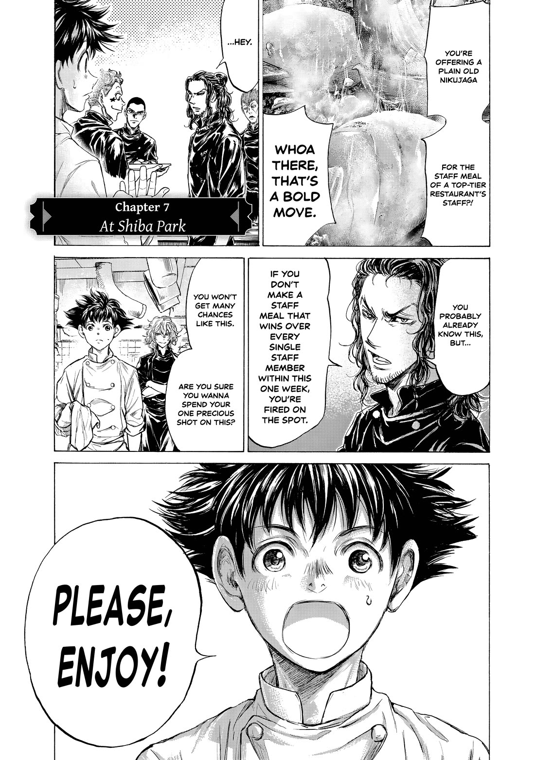 Fermat's Cuisine Chapter 7 page 2 - Chapter 7: At Shiba Park