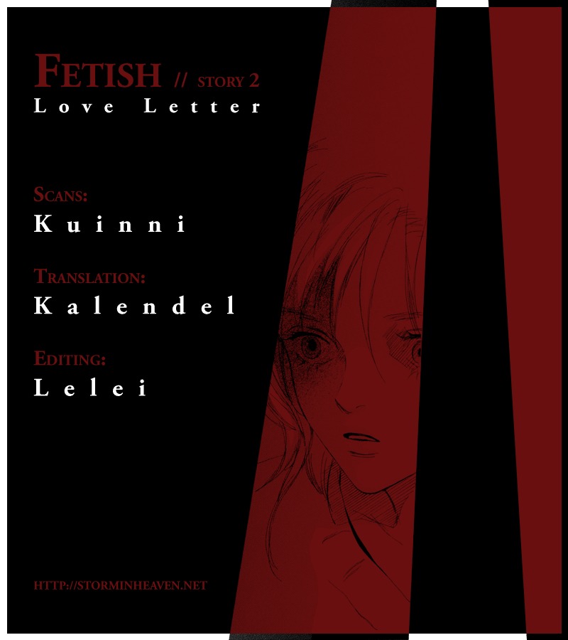 Fetish Chapter 2 page 1 - Chapter 2: Love Letter