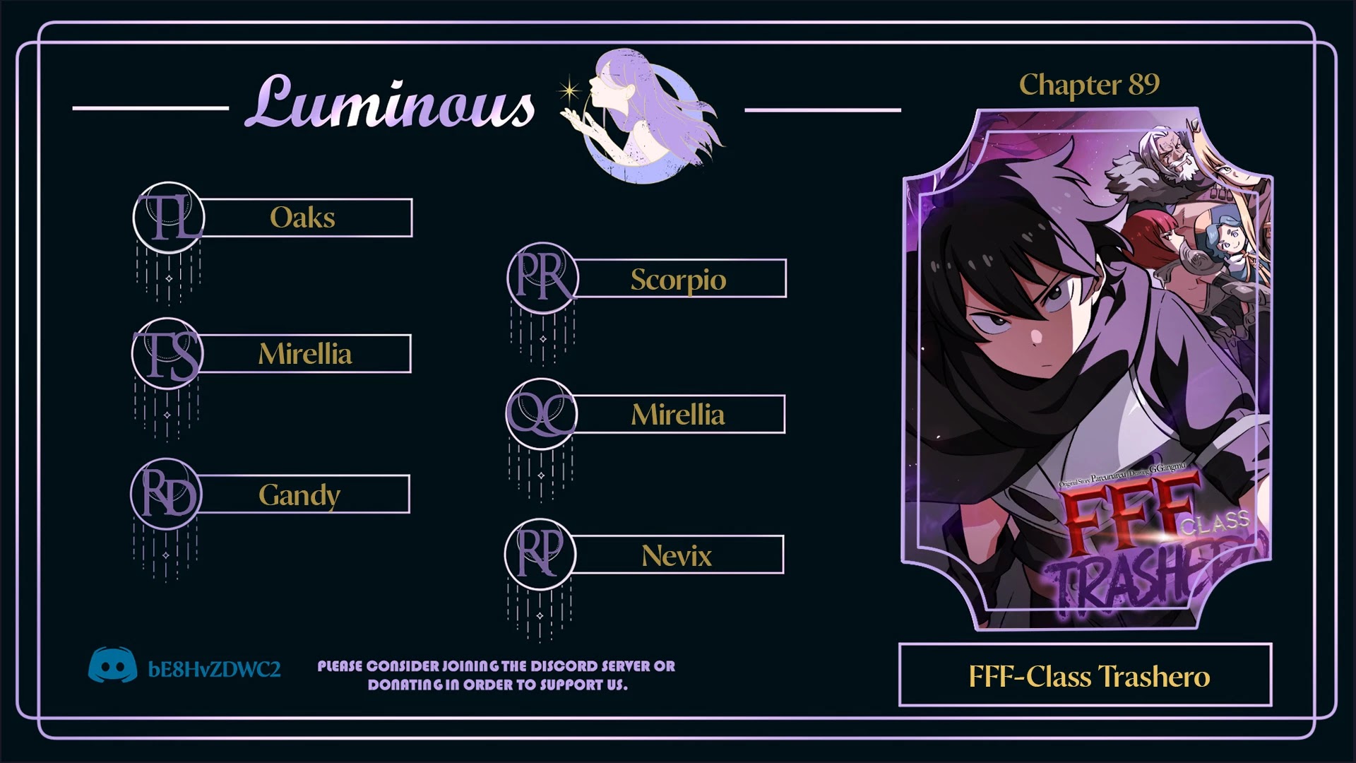 FFF-Class Trashero Chapter 89 page 1 - Chapter 89