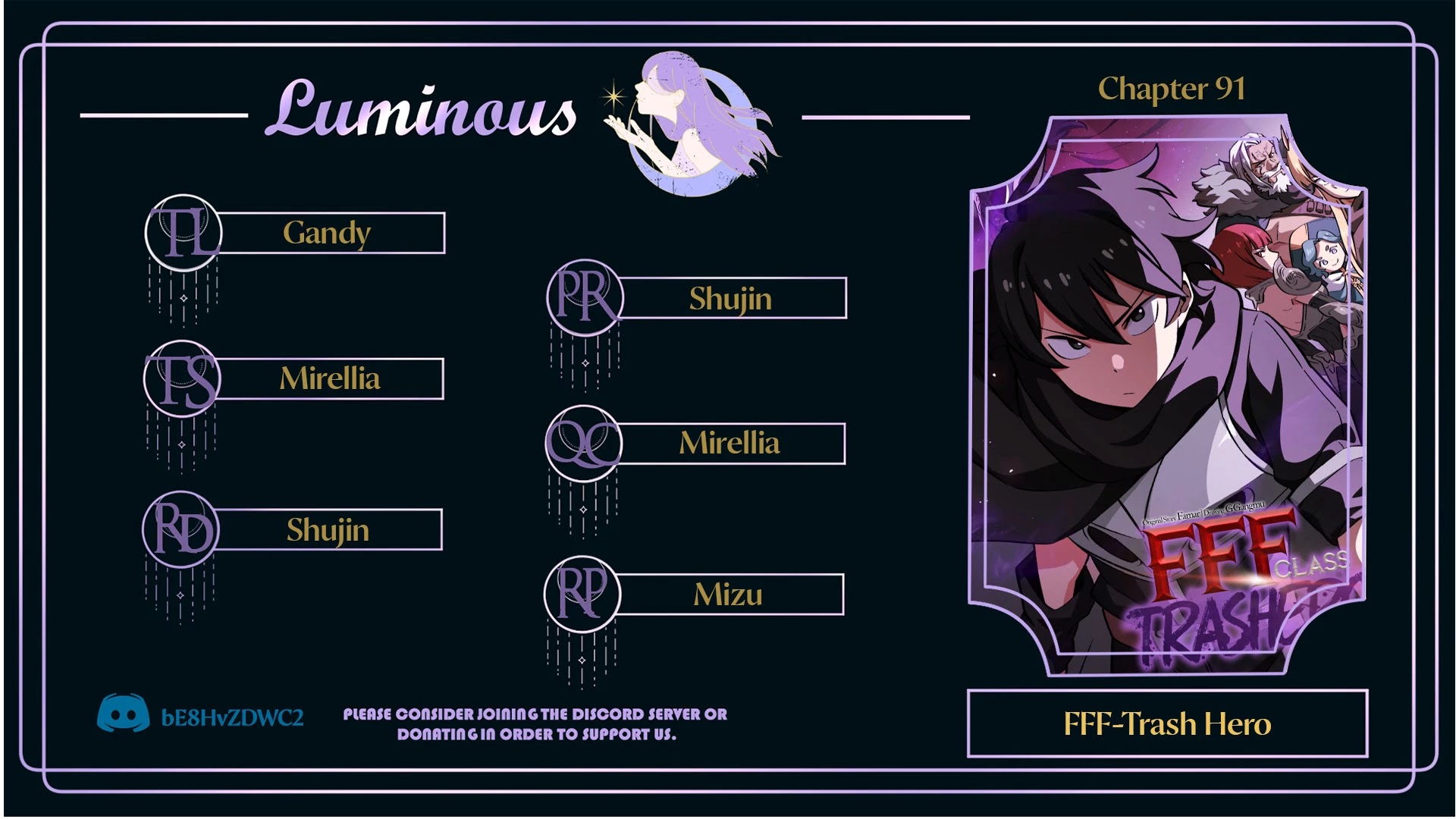 FFF-Class Trashero Chapter 91 page 1 - Chapter 91
