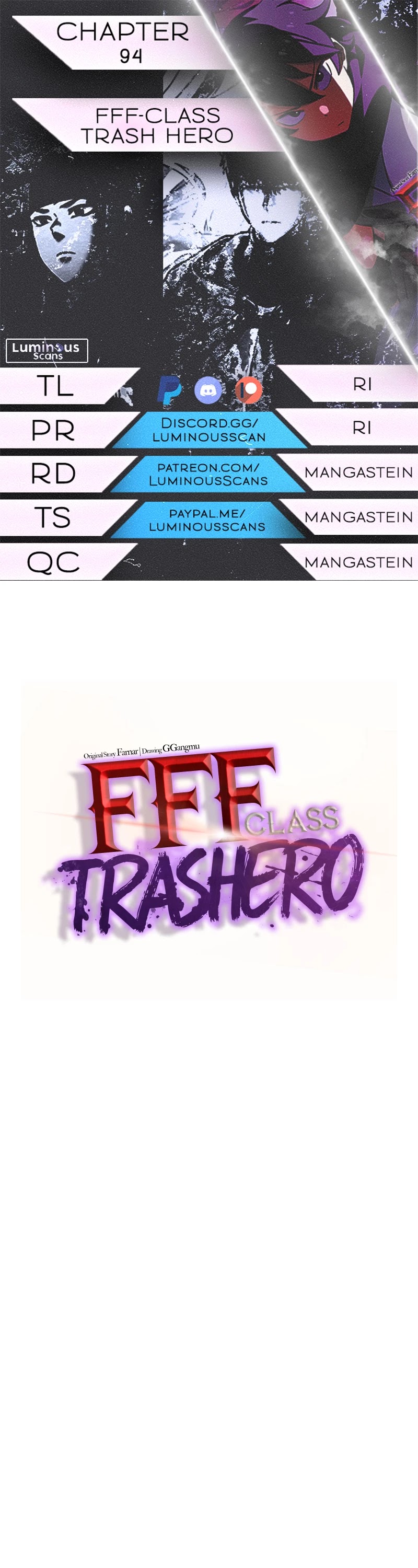 FFF-Class Trashero Chapter 94 page 1 - Chapter 94