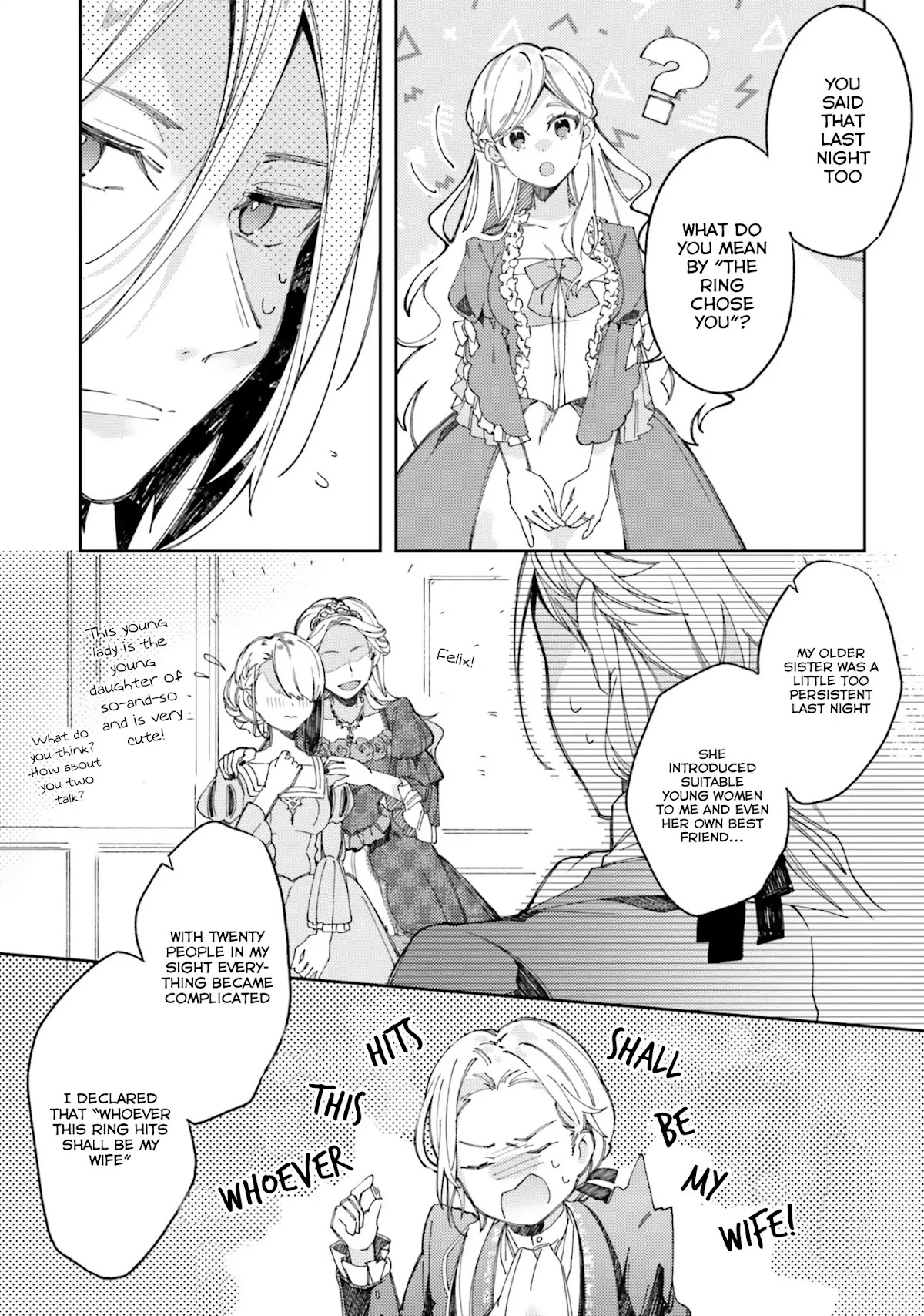 Fiancee be Chosen by the Ring Chapter 1 page 20 - Chapter 1: The Evening Party That Started It All