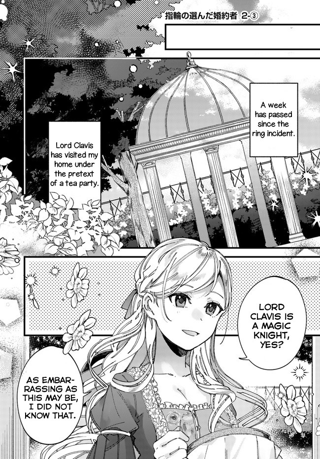Fiancee be Chosen by the Ring Chapter 2 page 14 - Chapter 2: The Magic Knight and the Embroidery Girl