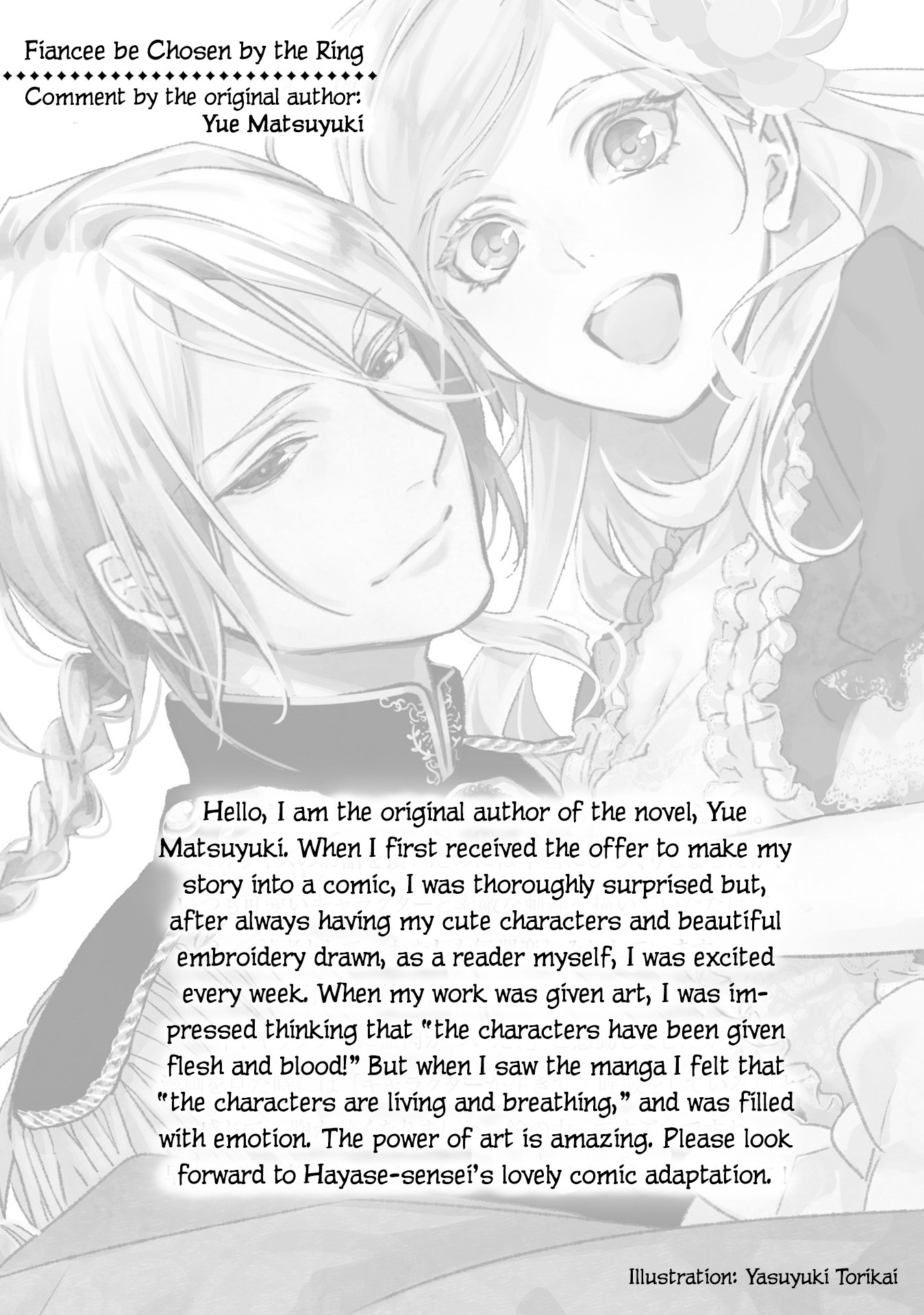 Fiancee be Chosen by the Ring Chapter 5.5 page 10 - Chapter 5.5: Extra & Afterword