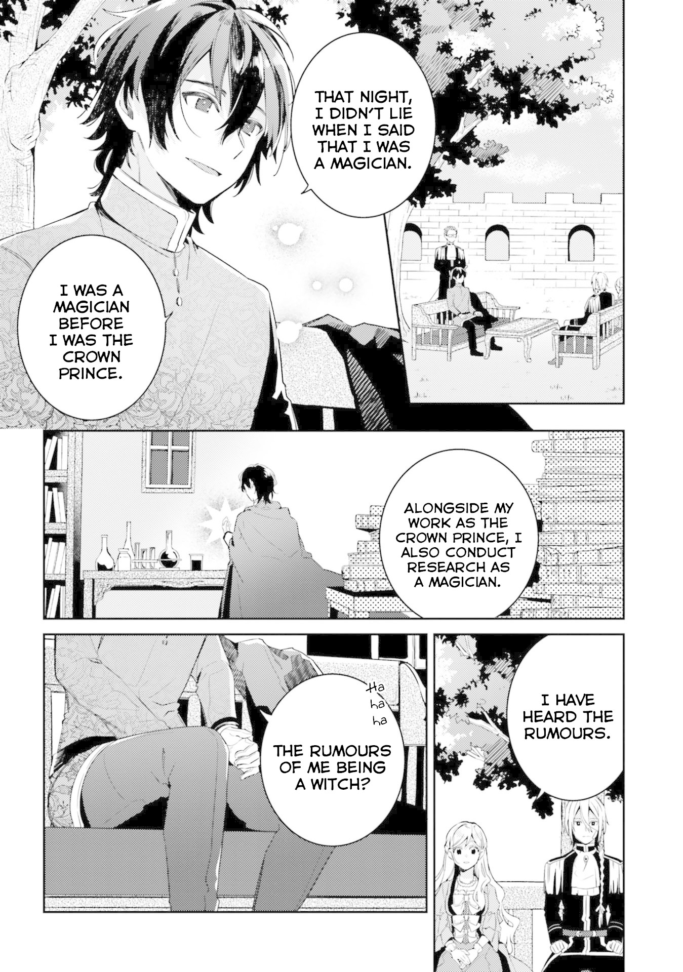 Fiancee be Chosen by the Ring Chapter 5 page 16 - Chapter 5: A Conversation with a Magician