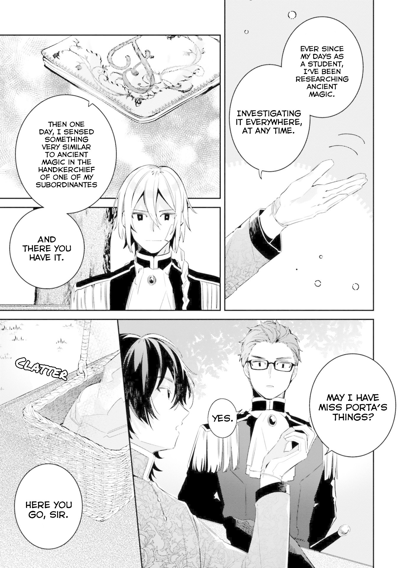 Fiancee be Chosen by the Ring Chapter 5 page 17 - Chapter 5: A Conversation with a Magician