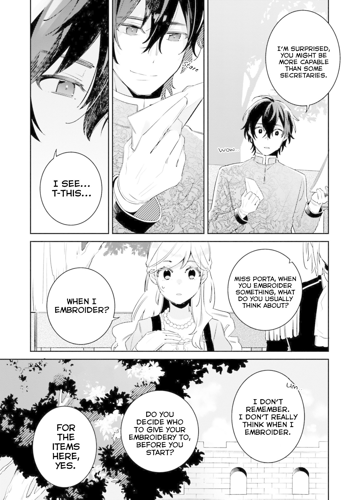 Fiancee be Chosen by the Ring Chapter 5 page 19 - Chapter 5: A Conversation with a Magician