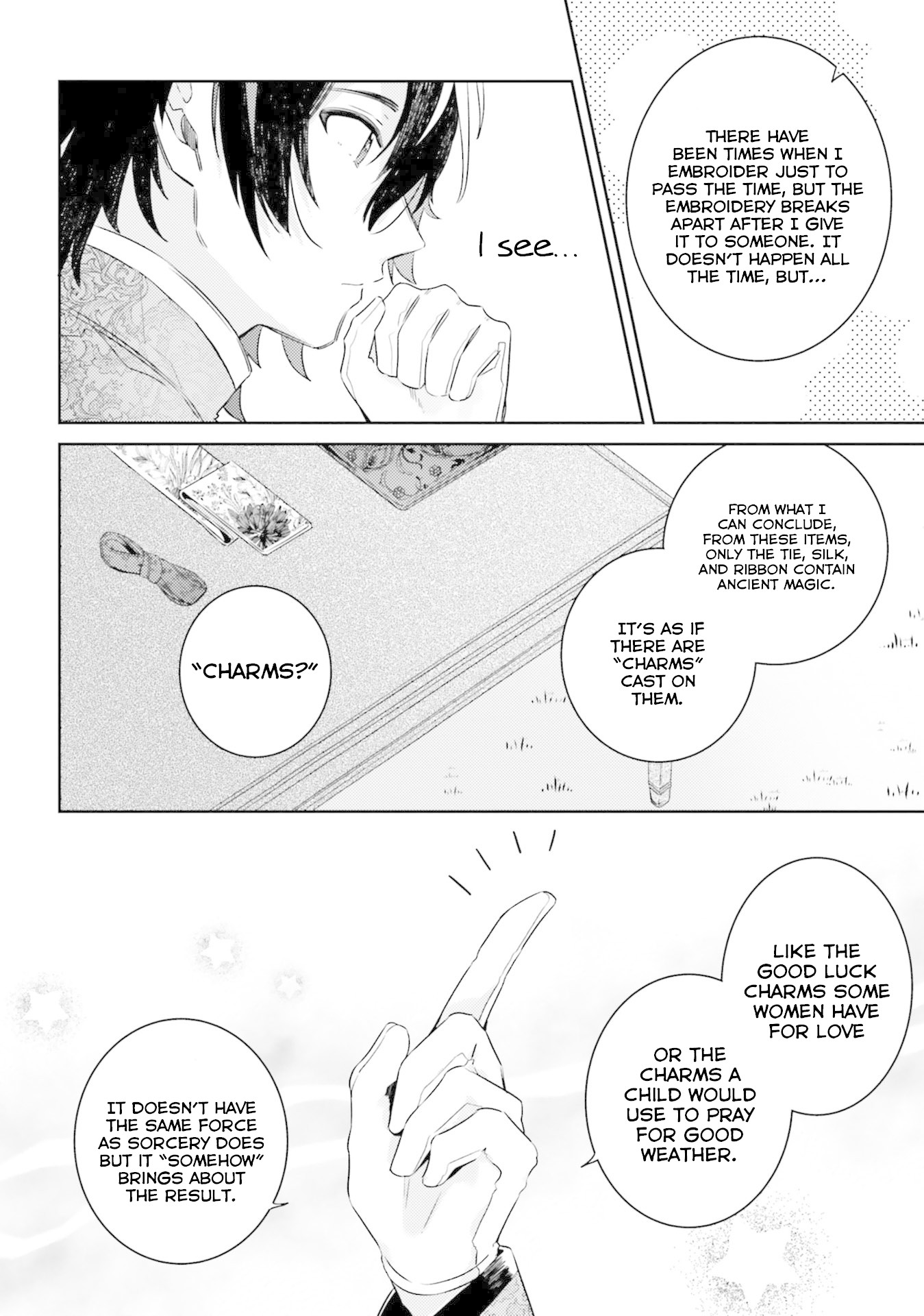 Fiancee be Chosen by the Ring Chapter 5 page 20 - Chapter 5: A Conversation with a Magician