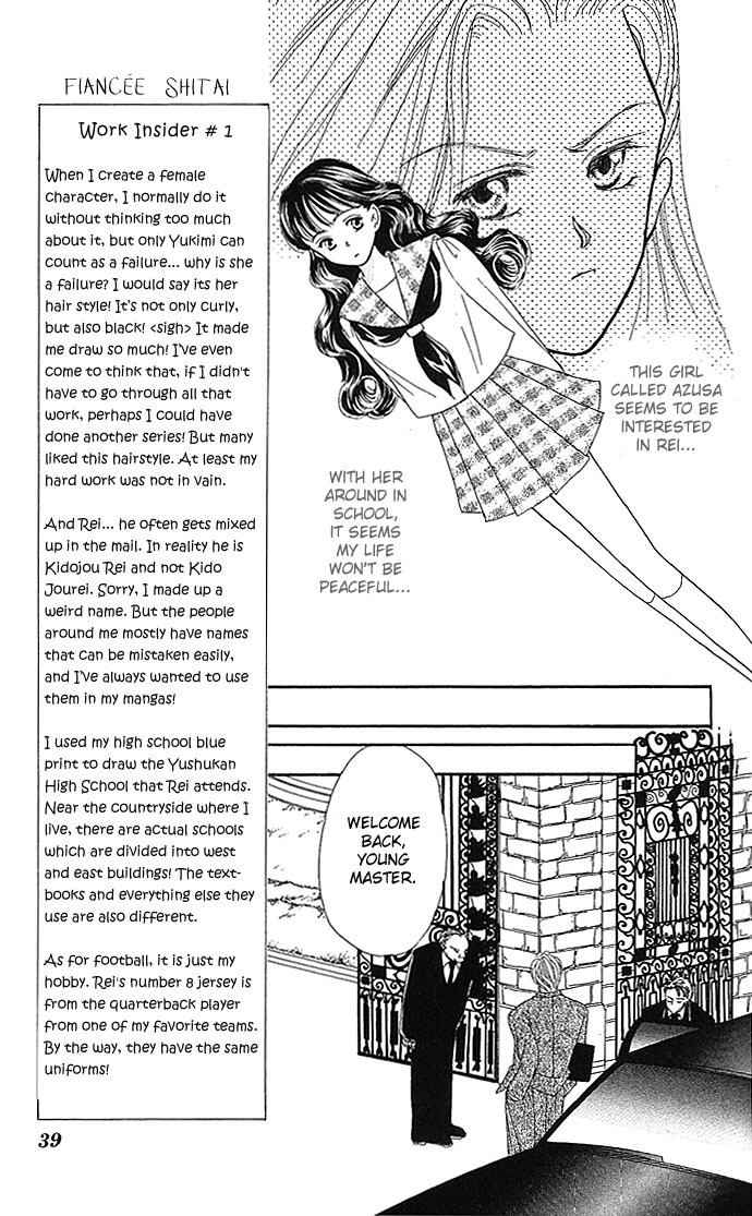 Fiancee Shitai Chapter 5 page 38 - Chapter 5: I Want to Be a Fiancée (1)