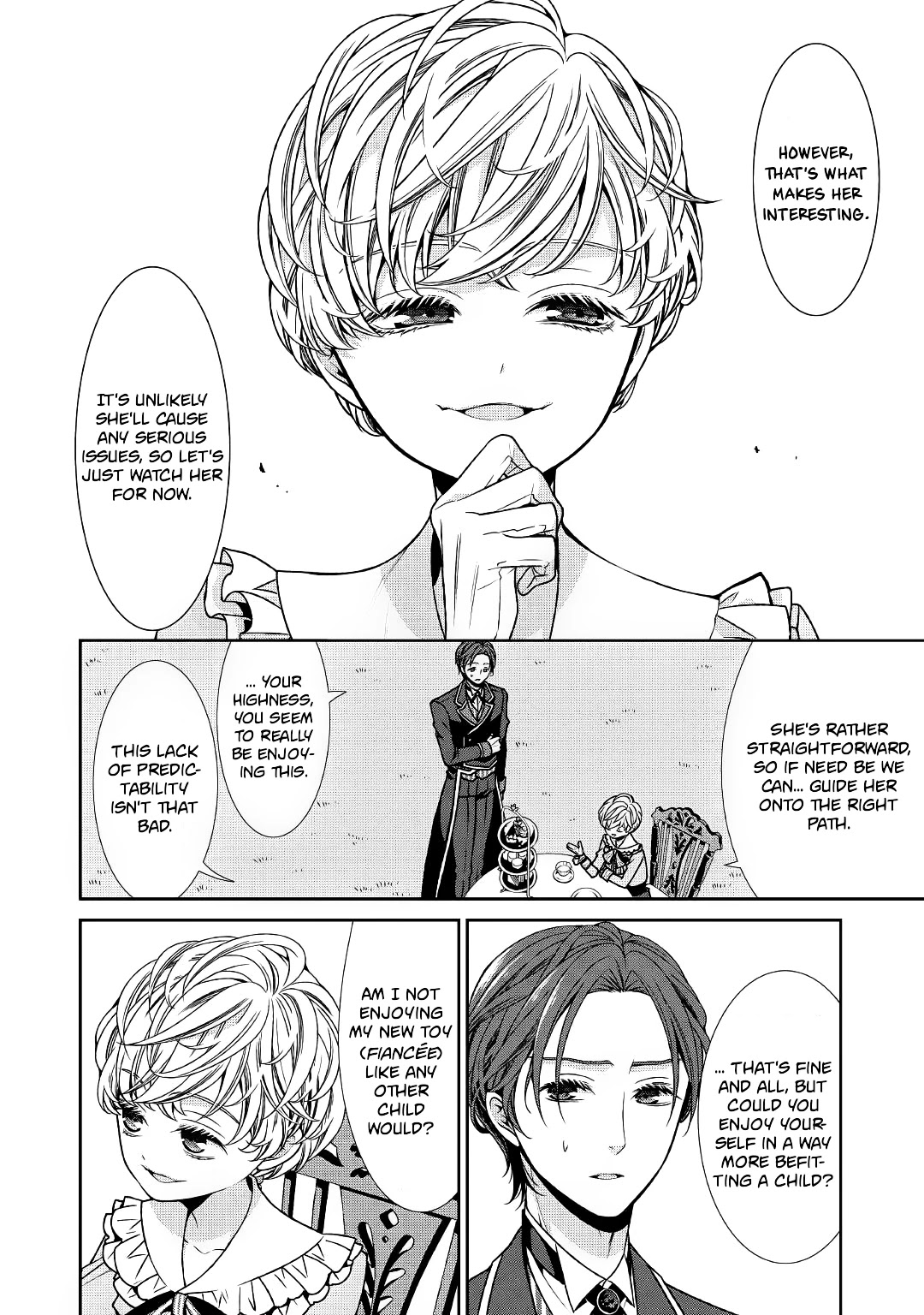 Fiancée’s Observation Log of the Self-proclaimed Villainess Chapter 1 page 11 - Chapter 1