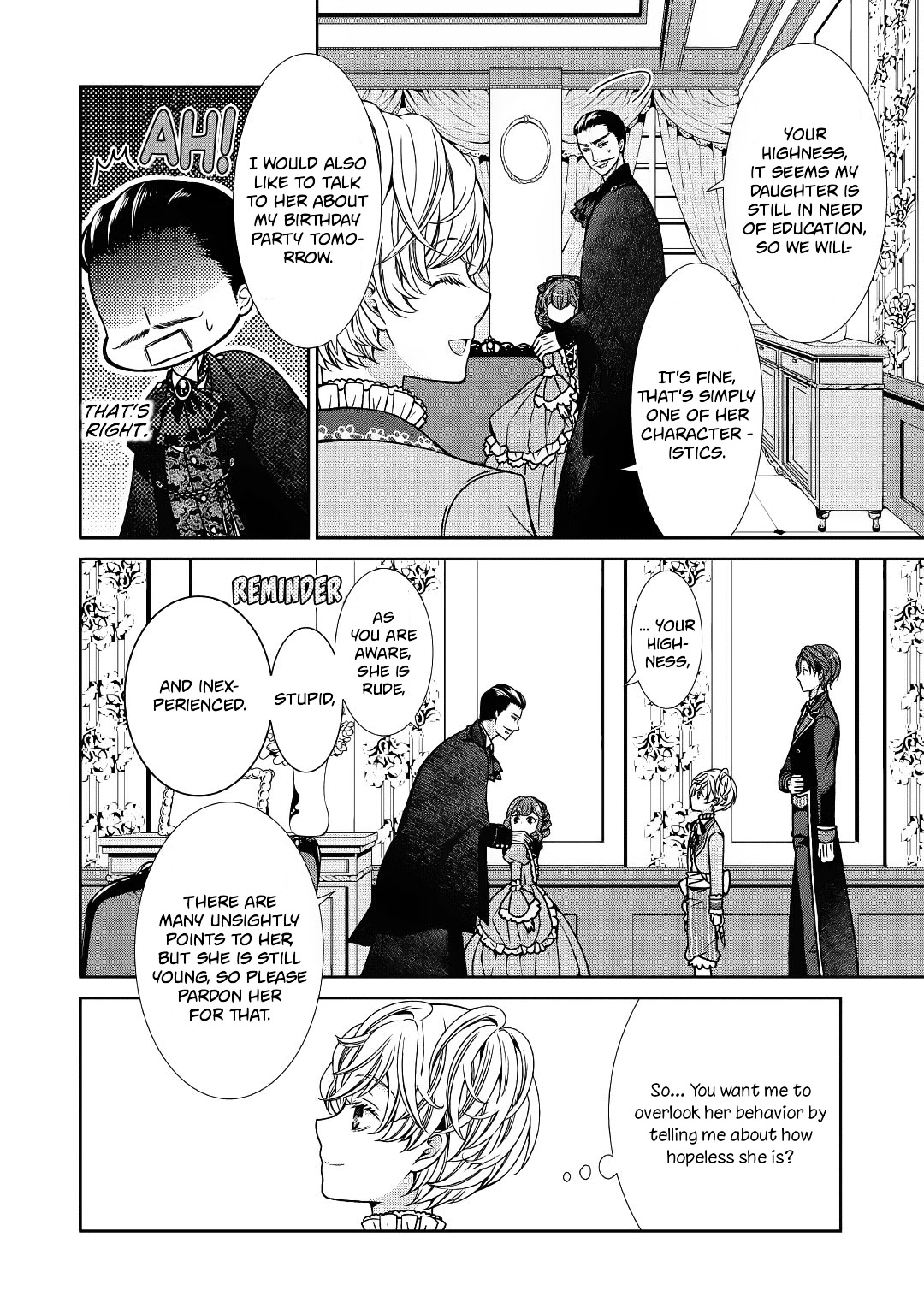 Fiancée’s Observation Log of the Self-proclaimed Villainess Chapter 1 page 19 - Chapter 1