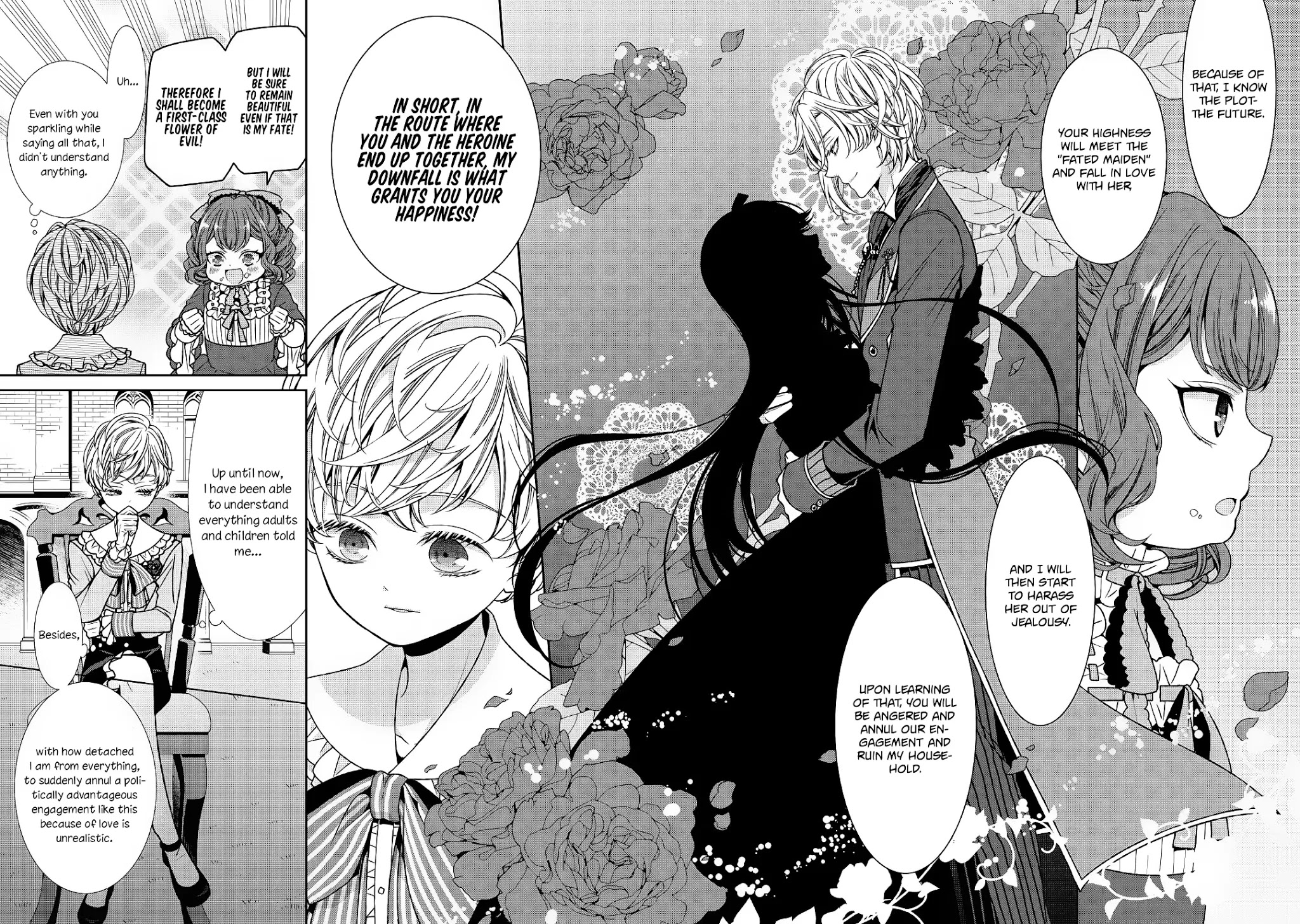 Fiancée’s Observation Log of the Self-proclaimed Villainess Chapter 1 page 6 - Chapter 1