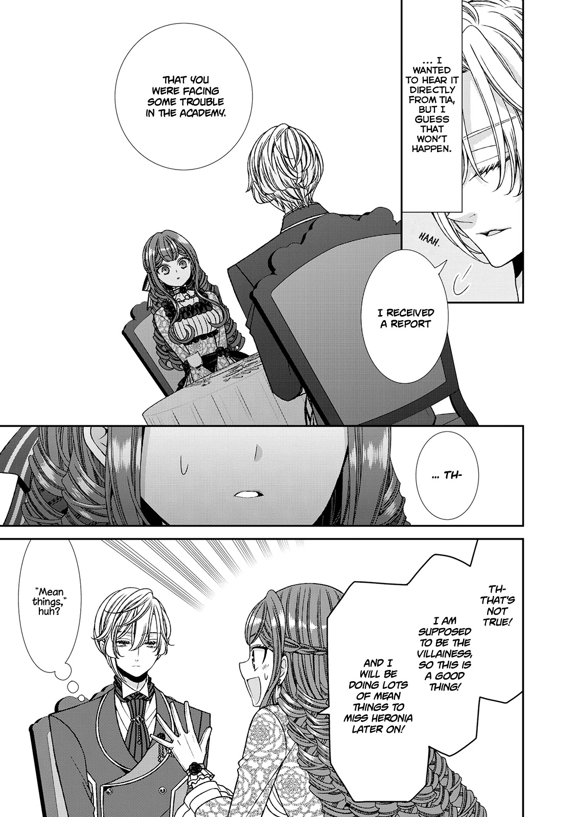 Fiancée’s Observation Log of the Self-proclaimed Villainess Chapter 11 page 17 - Chapter 11