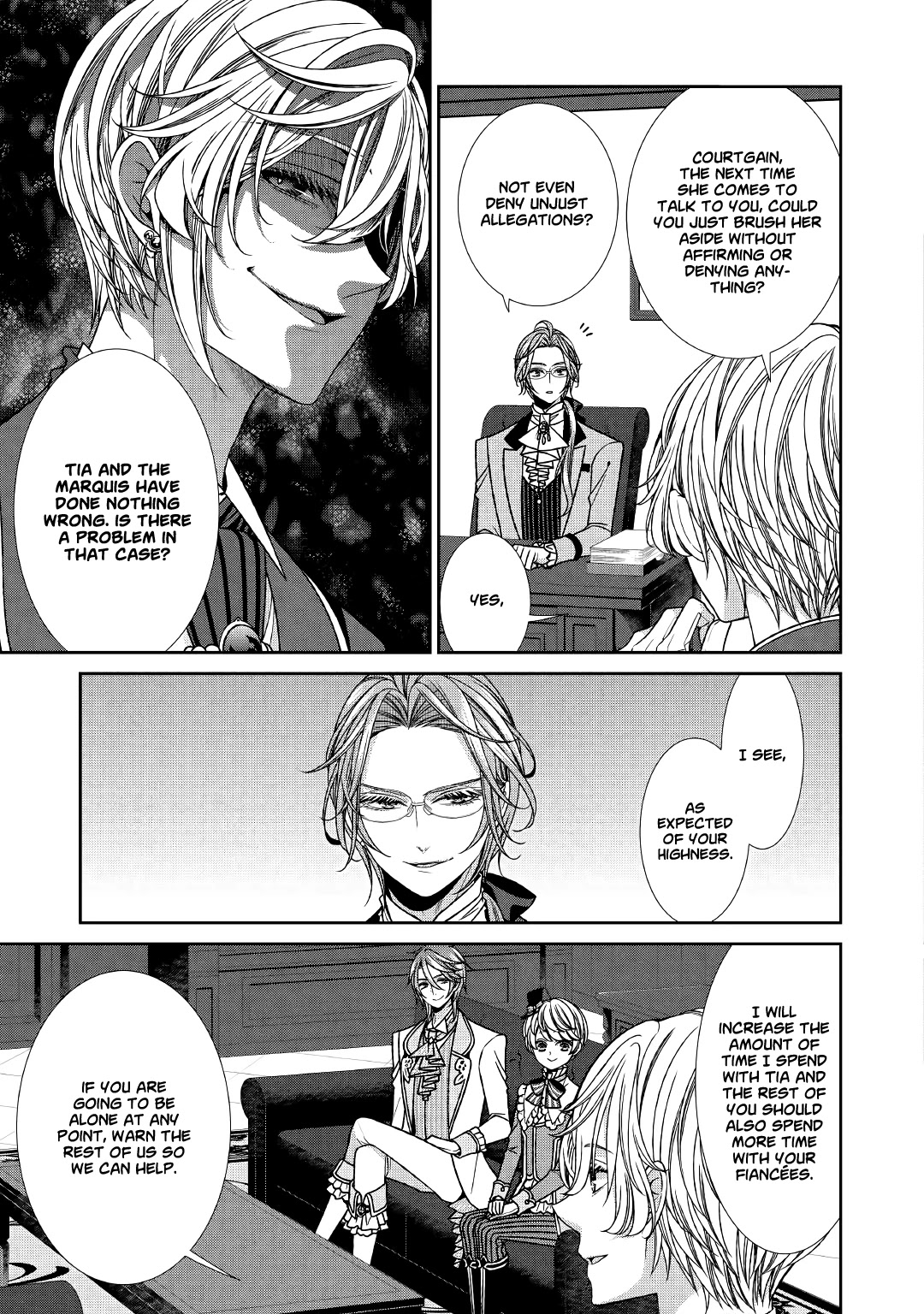 Fiancée’s Observation Log of the Self-proclaimed Villainess Chapter 16 page 19 - Chapter 16