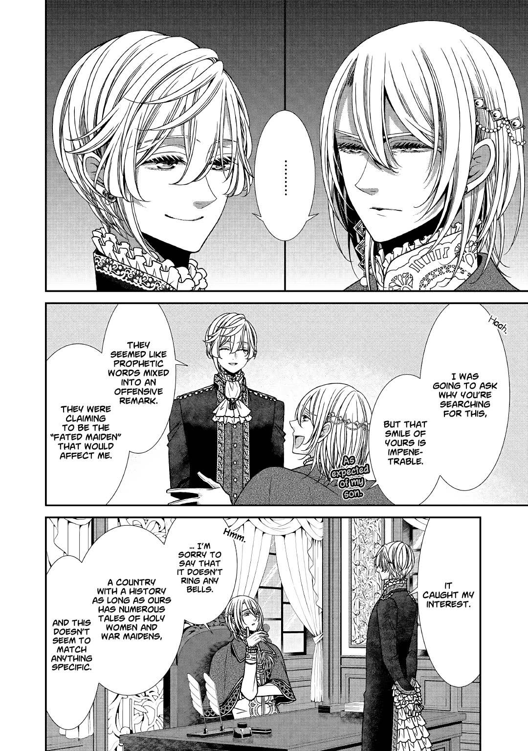 Fiancée’s Observation Log of the Self-proclaimed Villainess Chapter 16 page 24 - Chapter 16