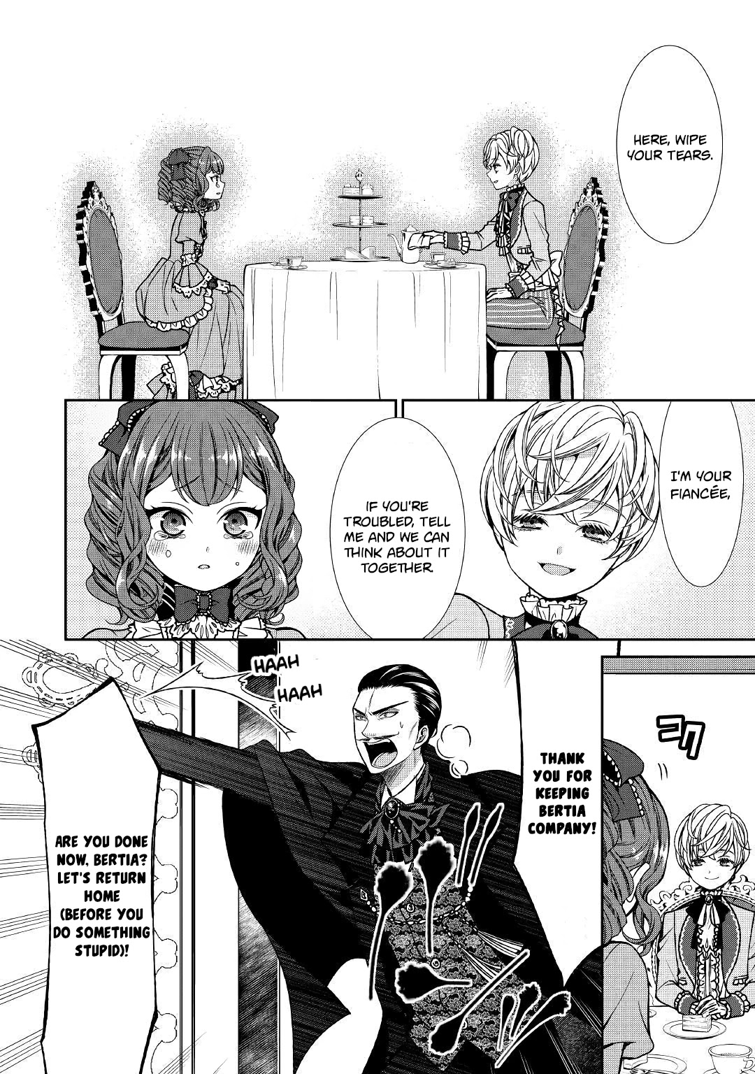 Fiancée’s Observation Log of the Self-proclaimed Villainess Chapter 2 page 4 - Chapter 2