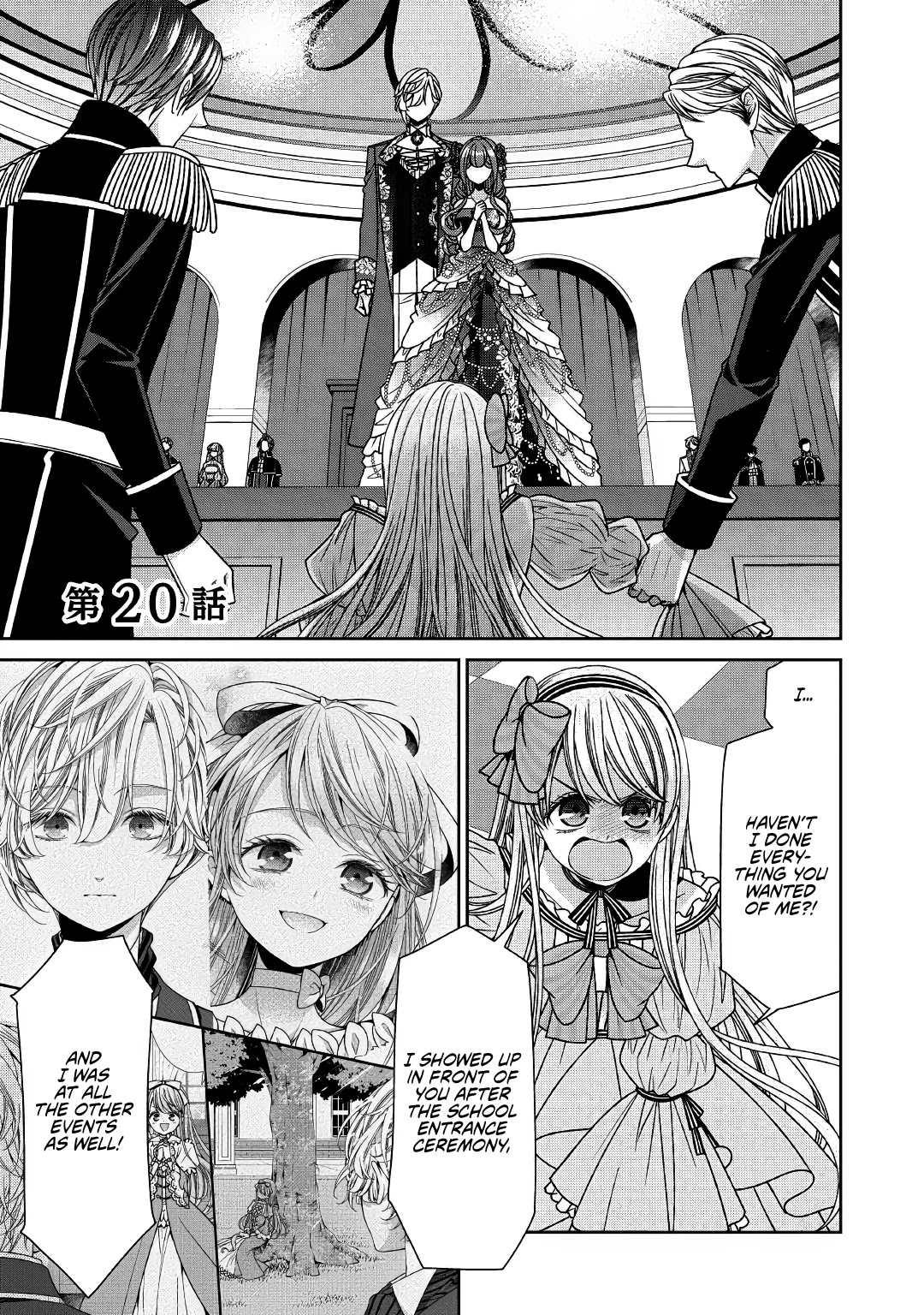 Fiancée’s Observation Log of the Self-proclaimed Villainess Chapter 20 page 1 - Chapter 20