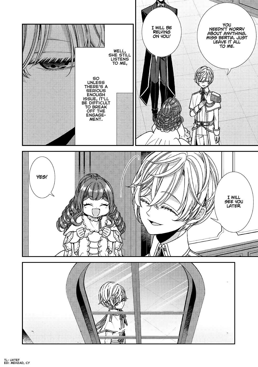 Fiancée’s Observation Log of the Self-proclaimed Villainess Chapter 21 page 37 - Chapter 21