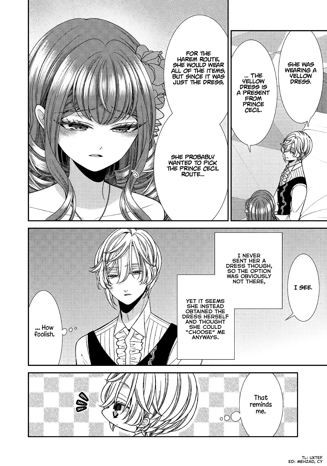 Fiancée’s Observation Log of the Self-proclaimed Villainess Chapter 24 page 22 - Chapter 24