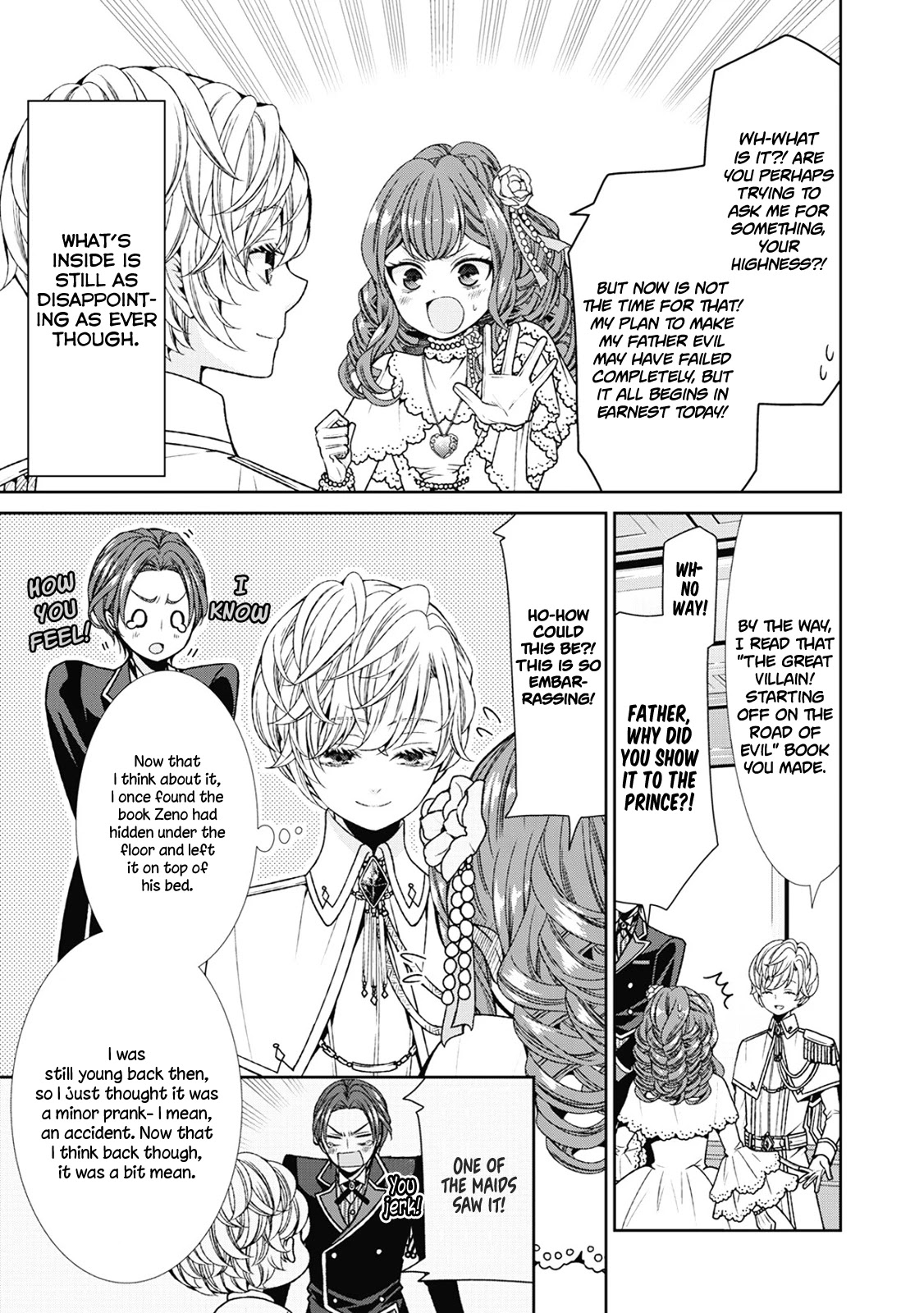 Fiancée’s Observation Log of the Self-proclaimed Villainess Chapter 3 page 9 - Chapter 3