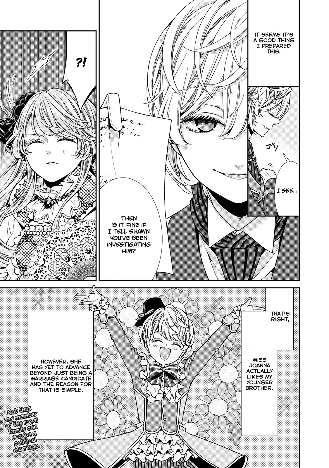 Fiancée’s Observation Log of the Self-proclaimed Villainess Chapter 7 page 10 - Chapter 7