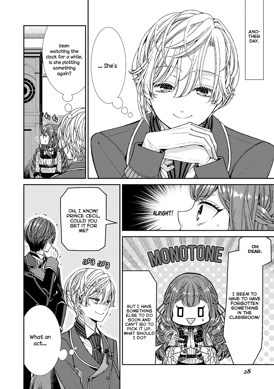 Fiancée’s Observation Log of the Self-proclaimed Villainess Chapter 7 page 27 - Chapter 7