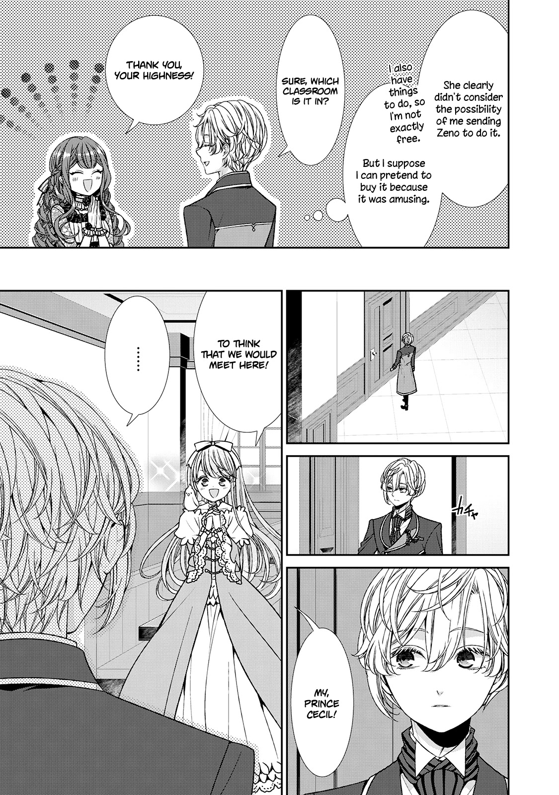 Fiancée’s Observation Log of the Self-proclaimed Villainess Chapter 7 page 28 - Chapter 7