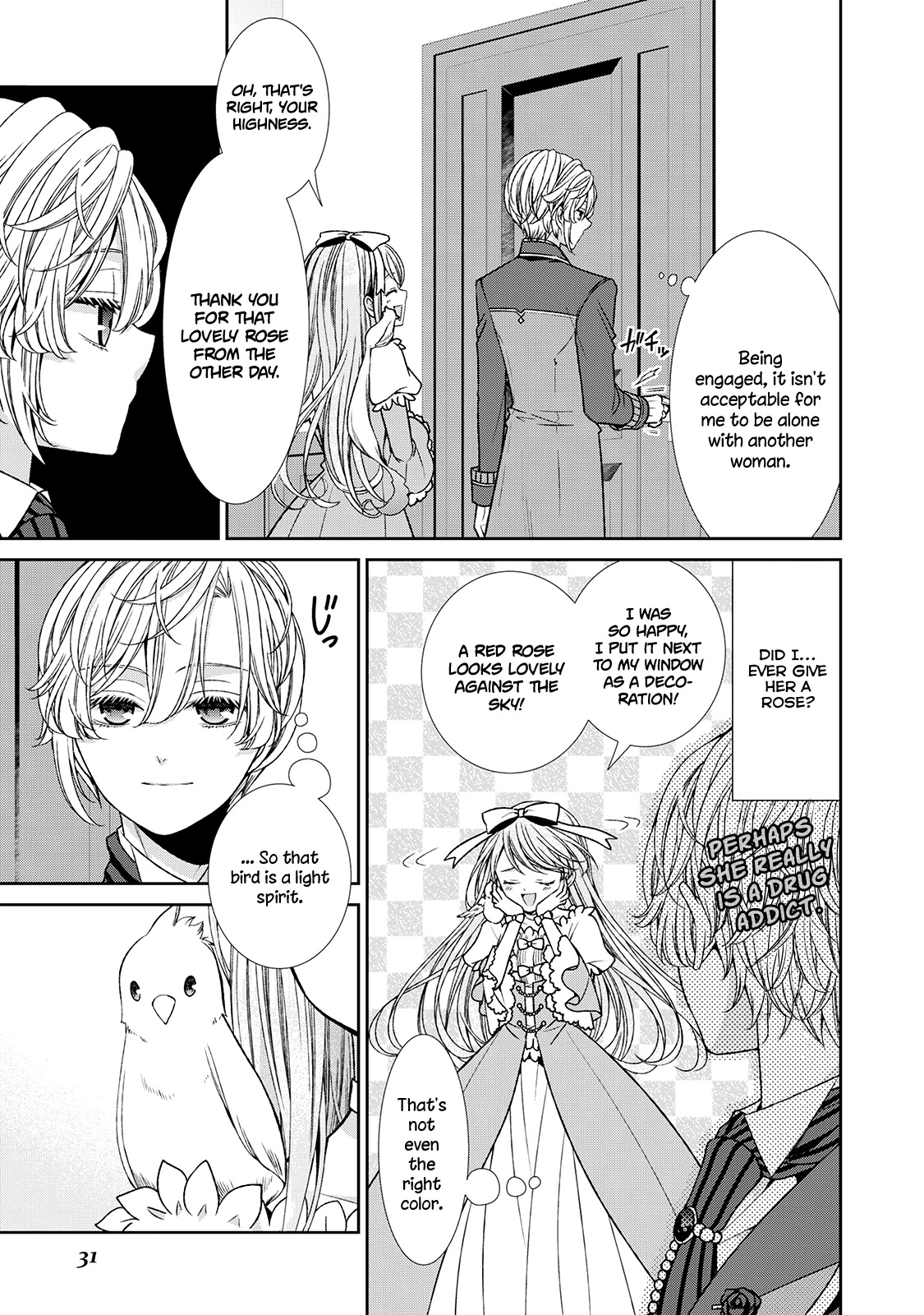 Fiancée’s Observation Log of the Self-proclaimed Villainess Chapter 7 page 30 - Chapter 7