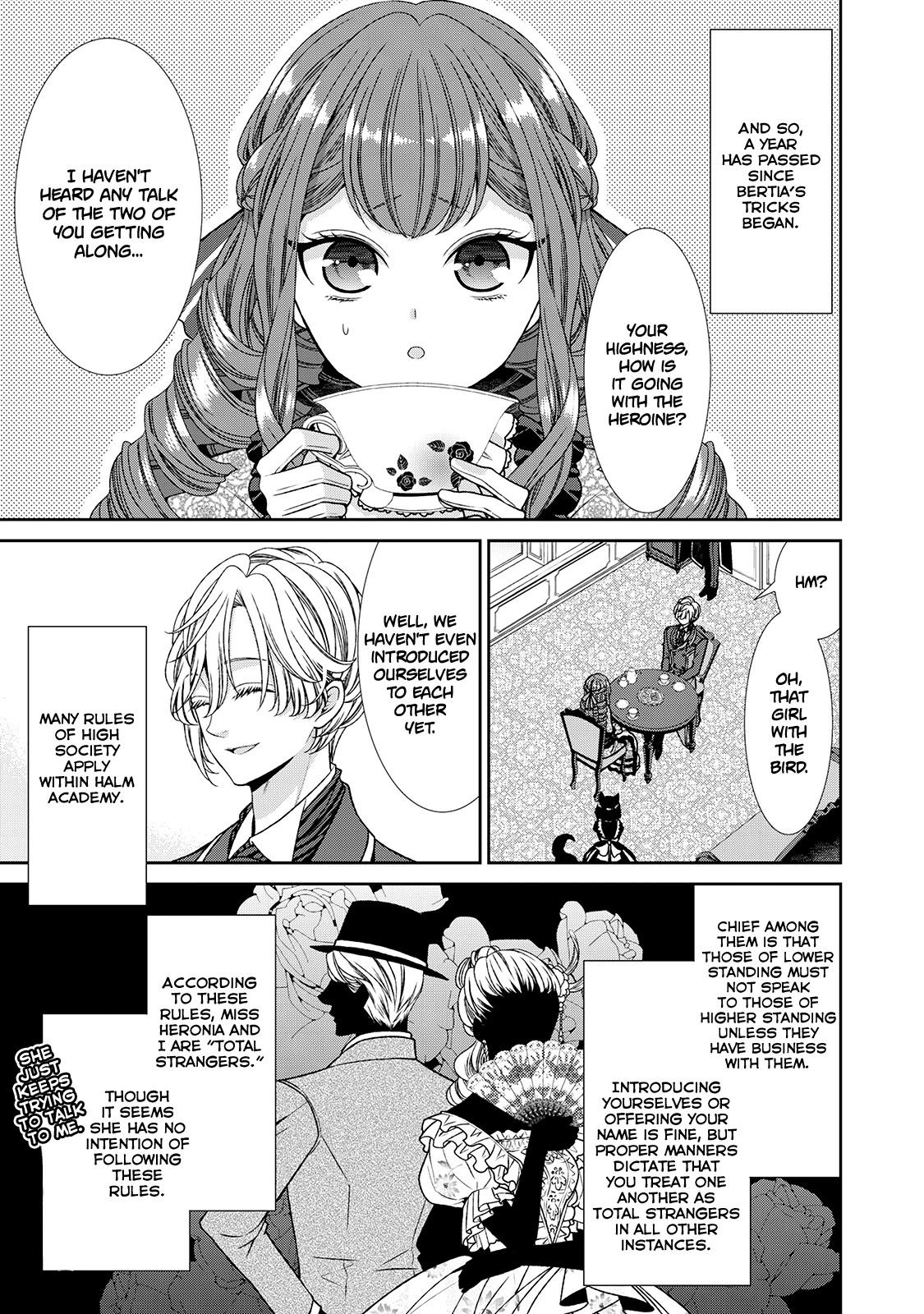 Fiancée’s Observation Log of the Self-proclaimed Villainess Chapter 7 page 34 - Chapter 7