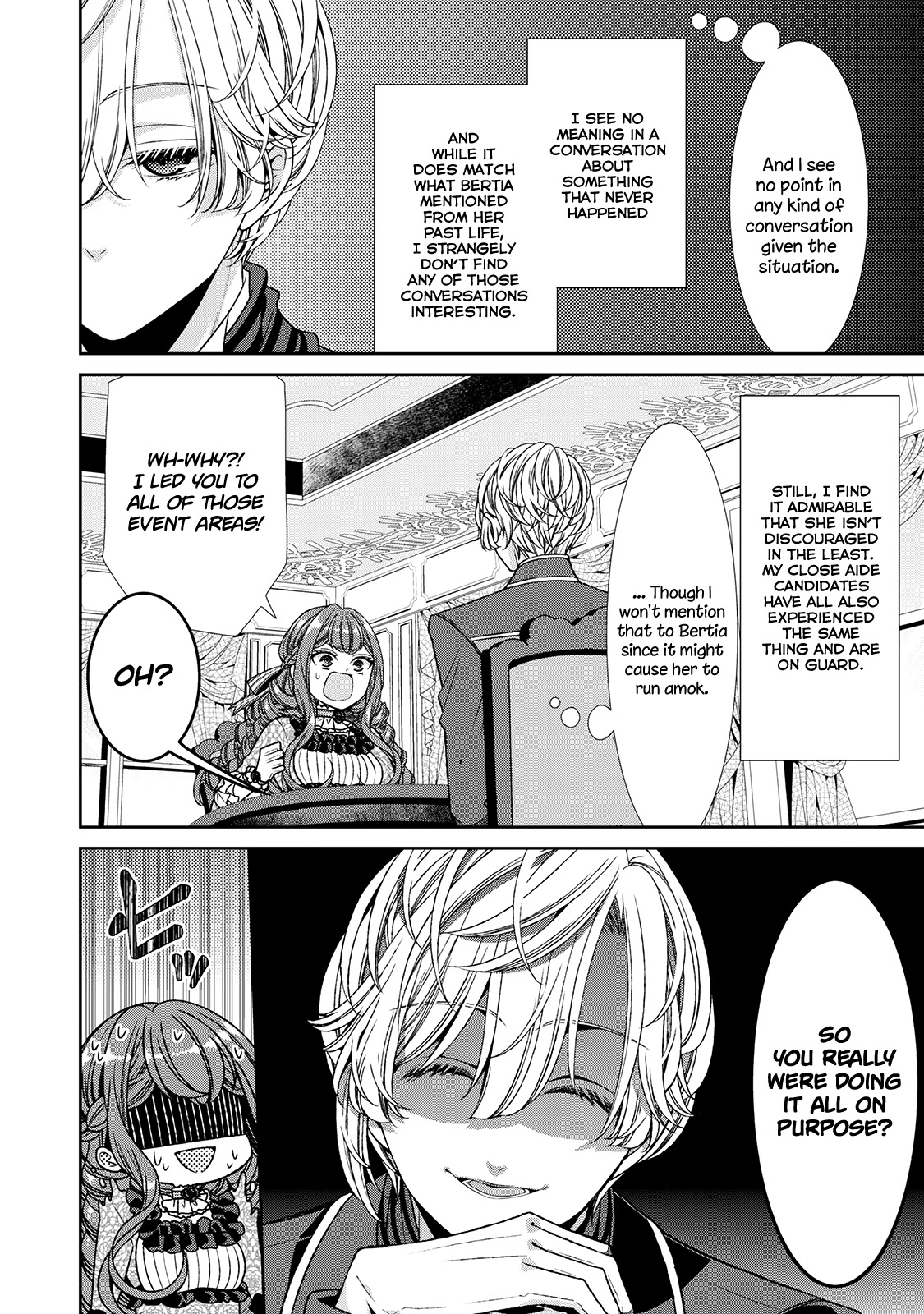 Fiancée’s Observation Log of the Self-proclaimed Villainess Chapter 7 page 35 - Chapter 7