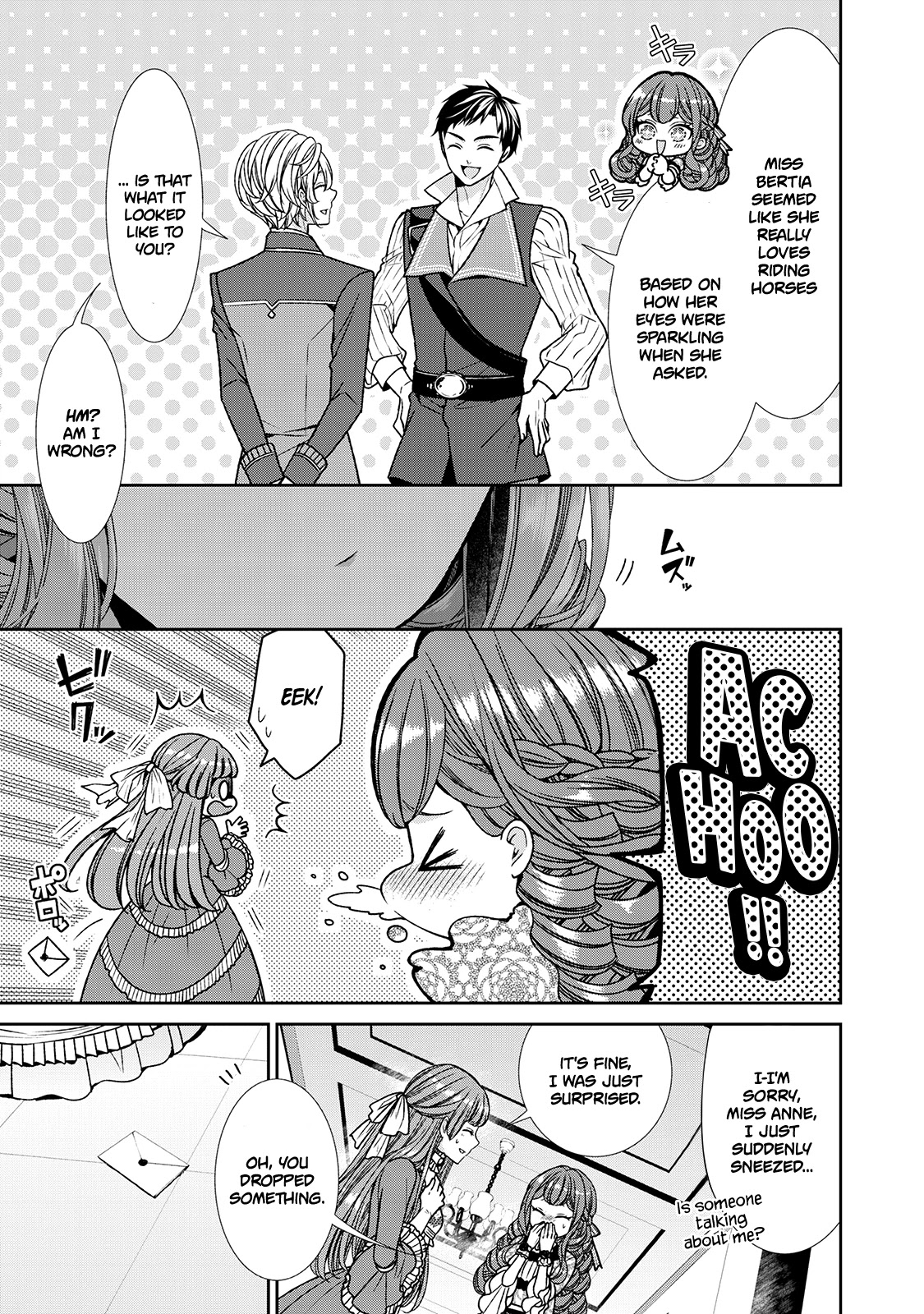 Fiancée’s Observation Log of the Self-proclaimed Villainess Chapter 8 page 7 - Chapter 8