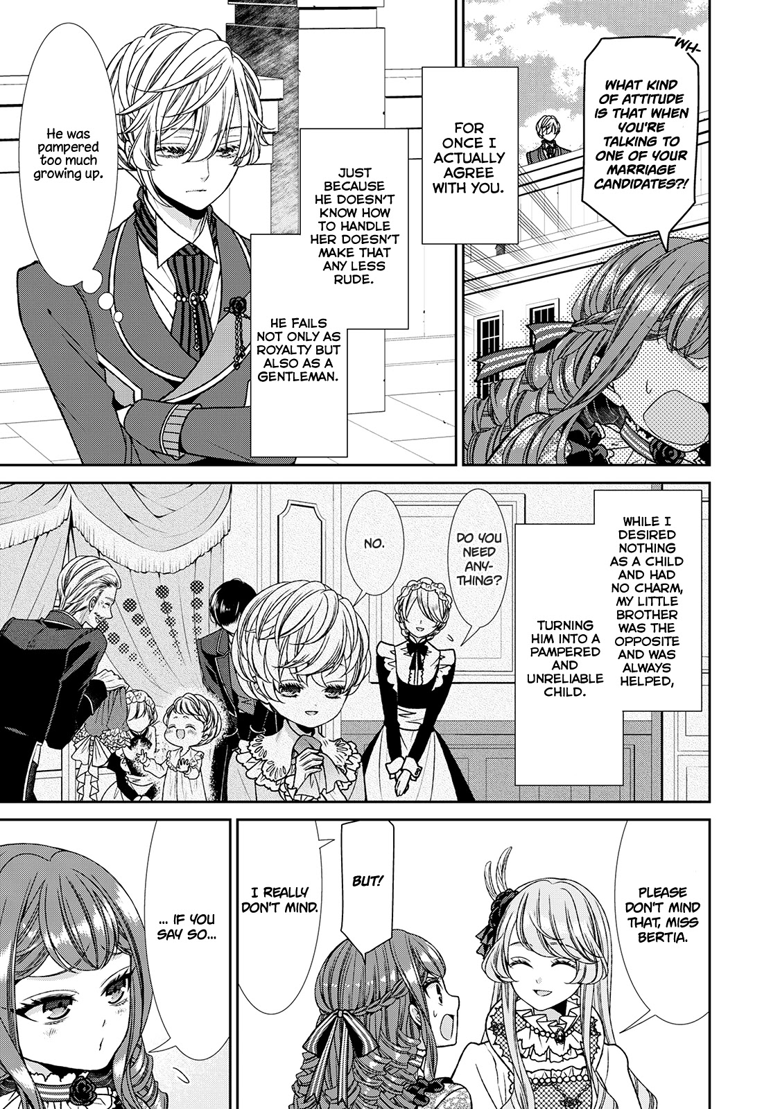 Fiancée’s Observation Log of the Self-proclaimed Villainess Chapter 9 page 3 - Chapter 9